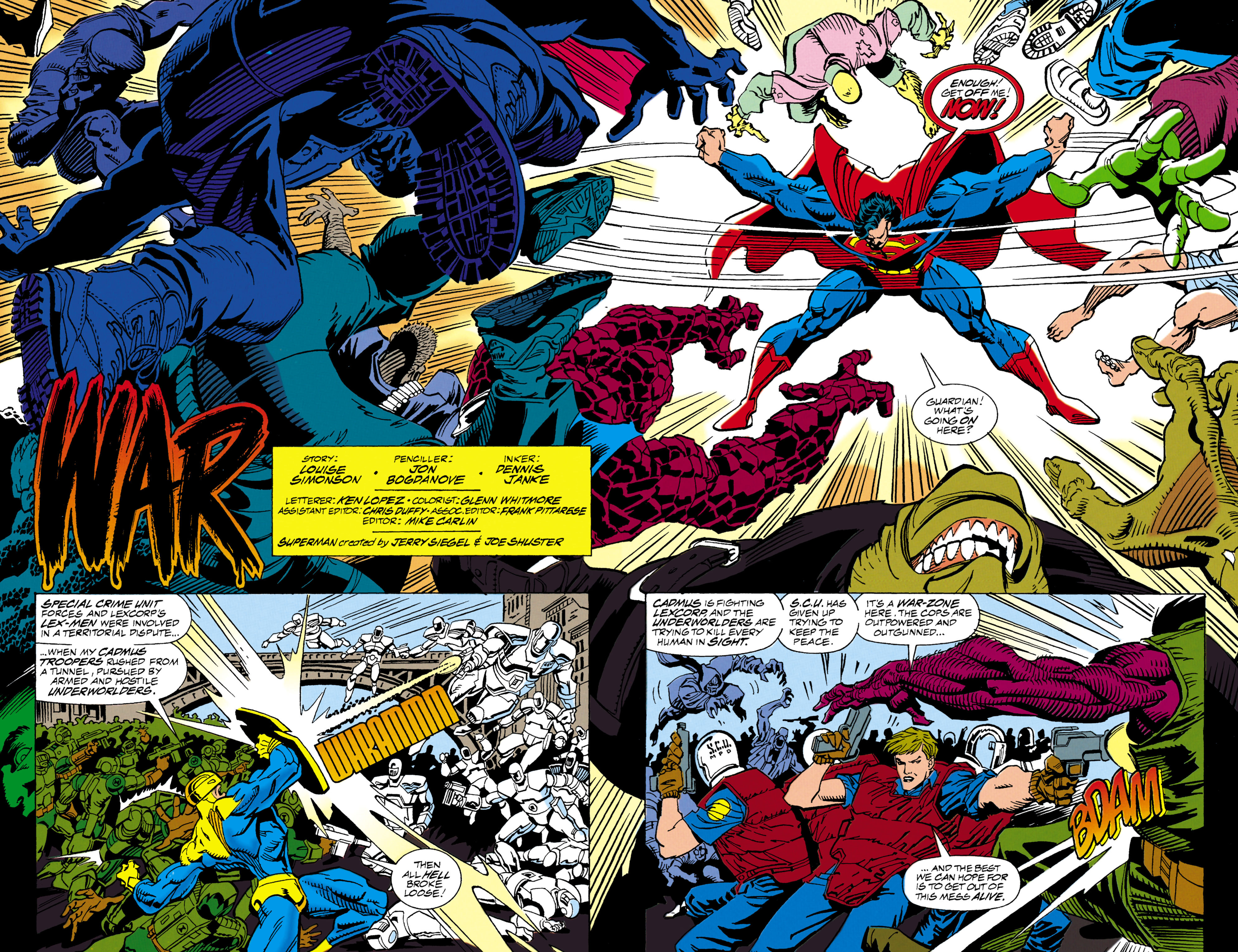 Read online Superman: The Man of Steel (1991) comic -  Issue #34 - 3