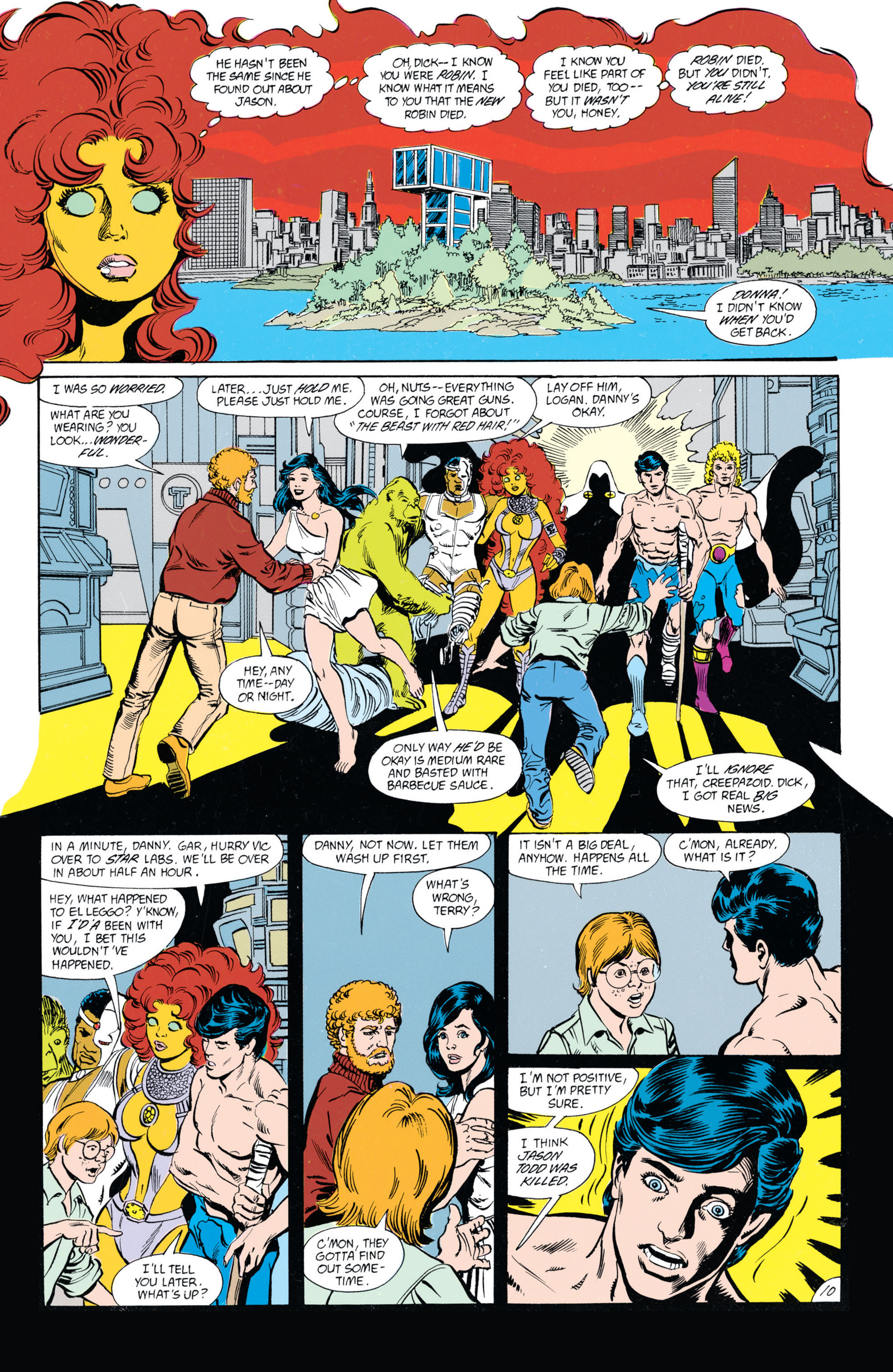 Read online The New Titans (1988) comic -  Issue #55 - 11