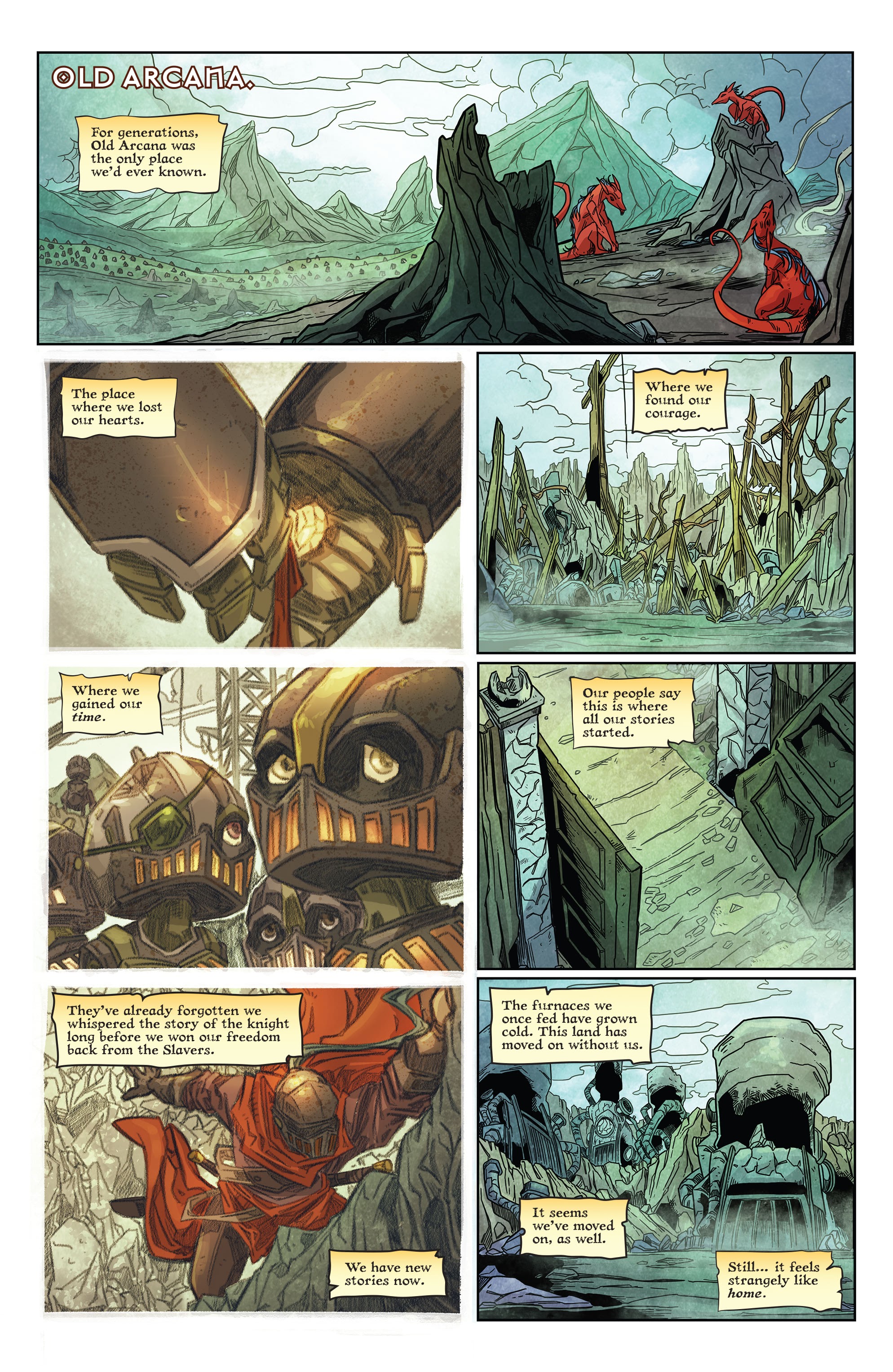 Read online Canto III: Lionhearted comic -  Issue #1 - 15