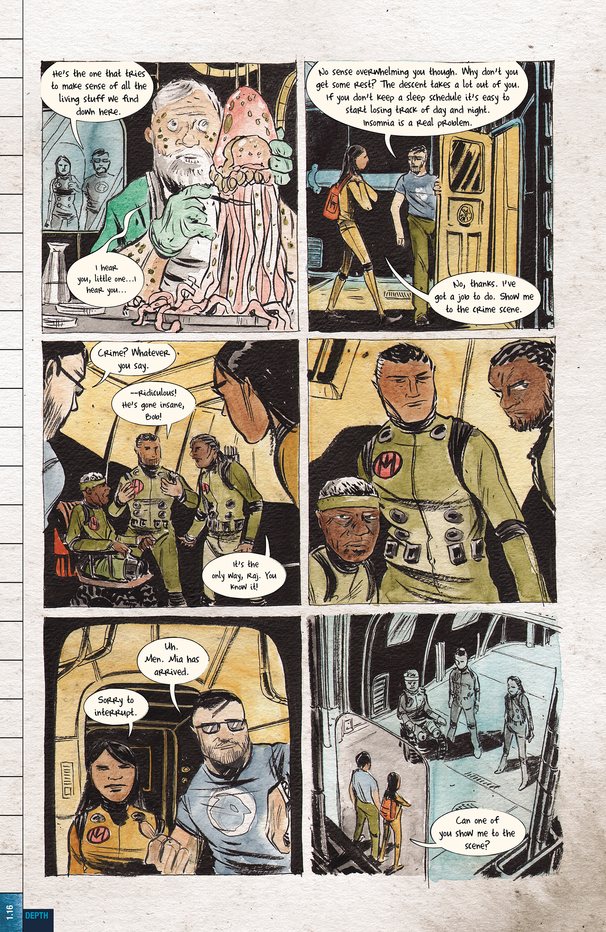 Read online Dept. H comic -  Issue #1 - 18