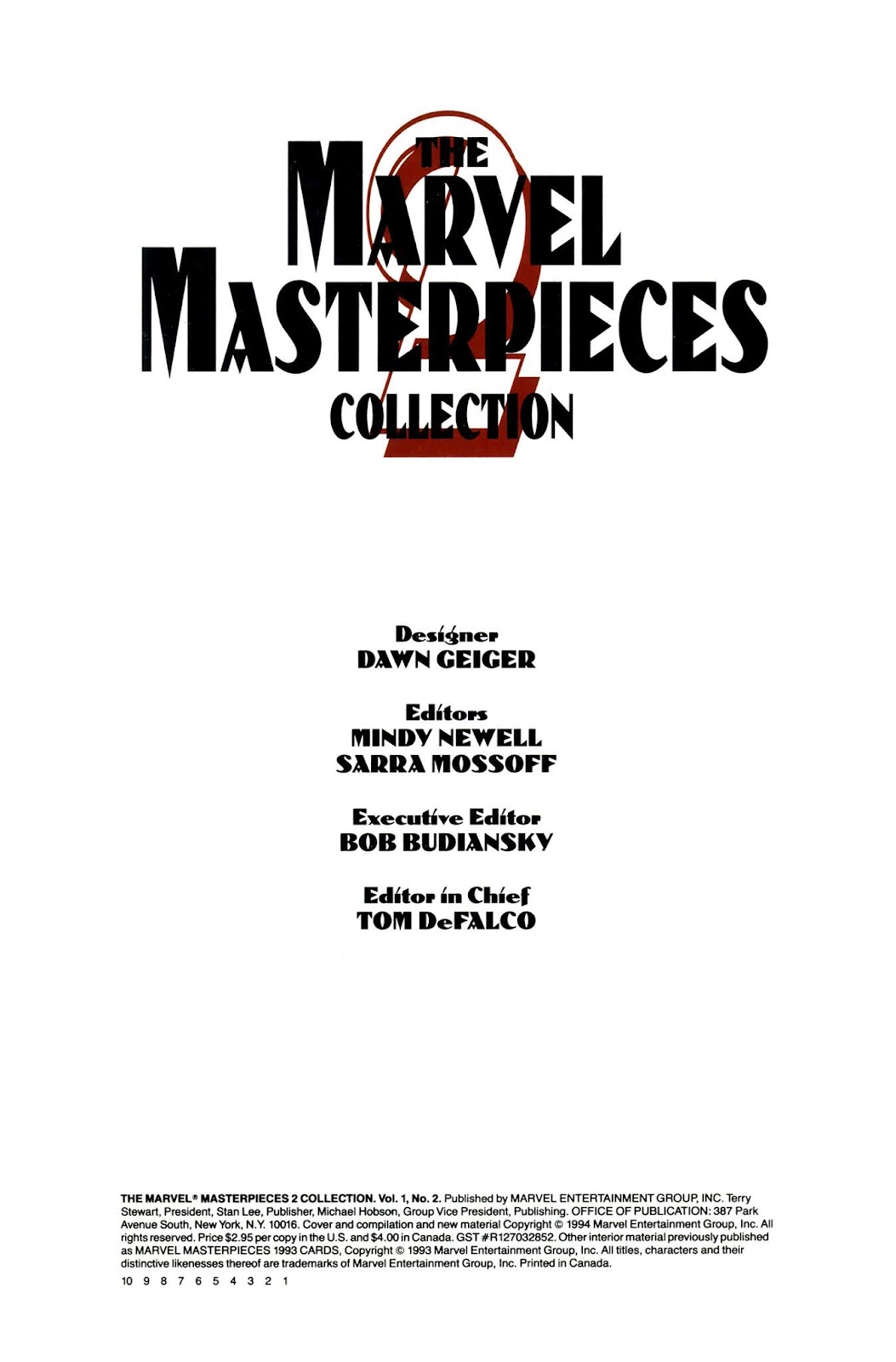 The Marvel Masterpieces 2 Collection issue 2 - Page 3