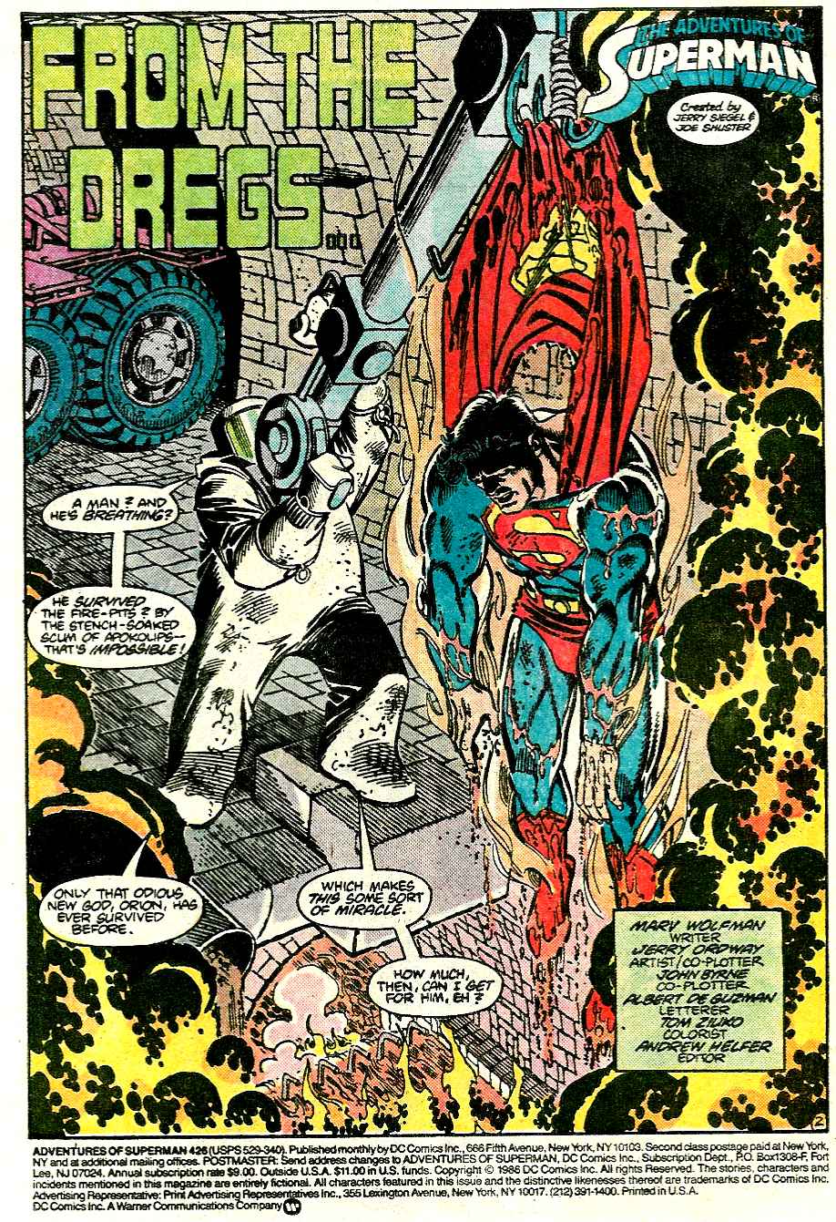 Read online Adventures of Superman (1987) comic -  Issue #426 - 3