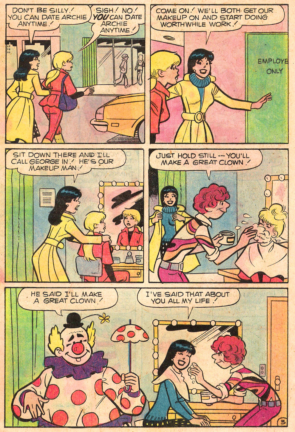 Read online Archie's Girls Betty and Veronica comic -  Issue #258 - 5