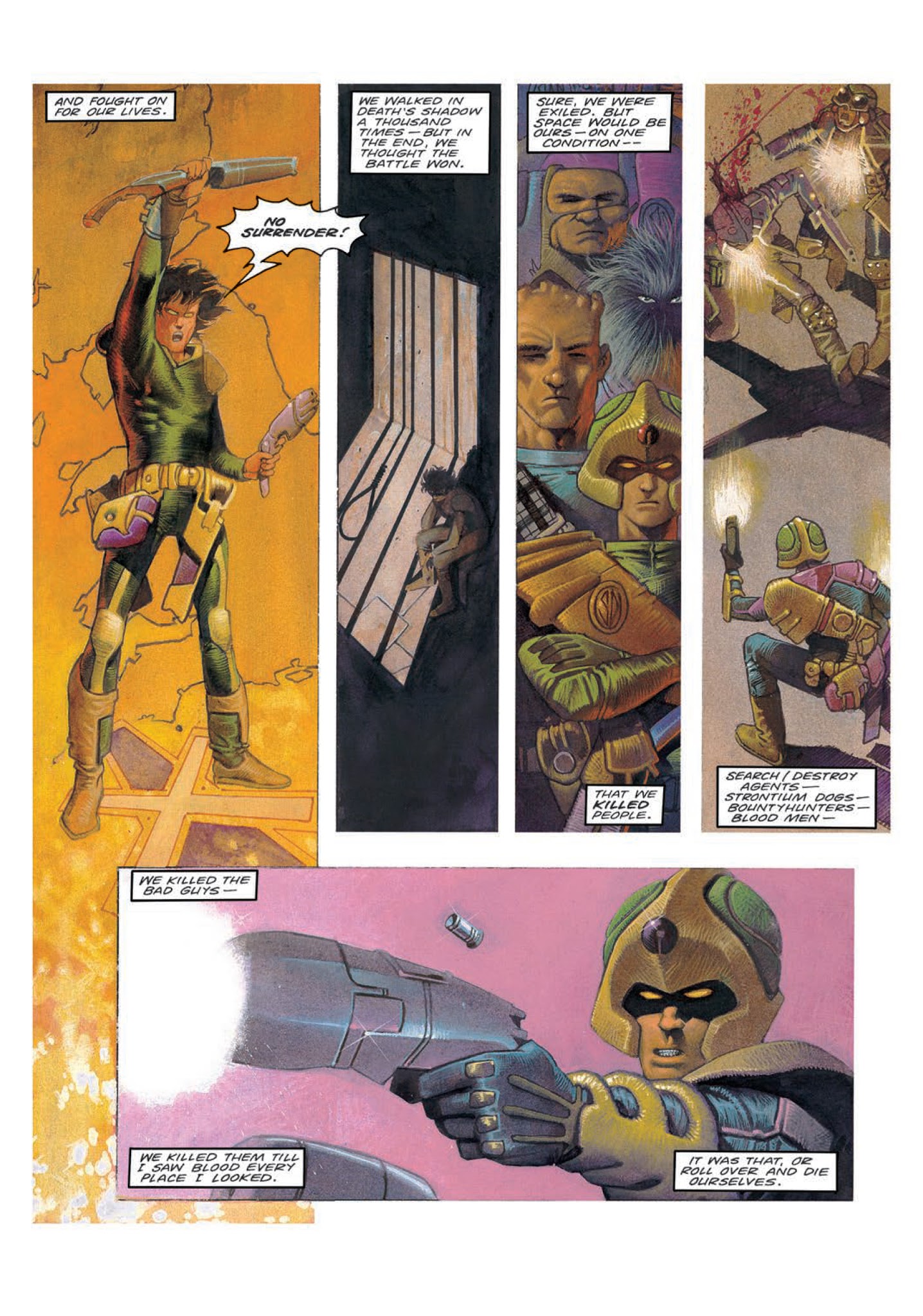 Read online Strontium Dog: Search/Destroy Agency Files comic -  Issue # TPB 5 - 152