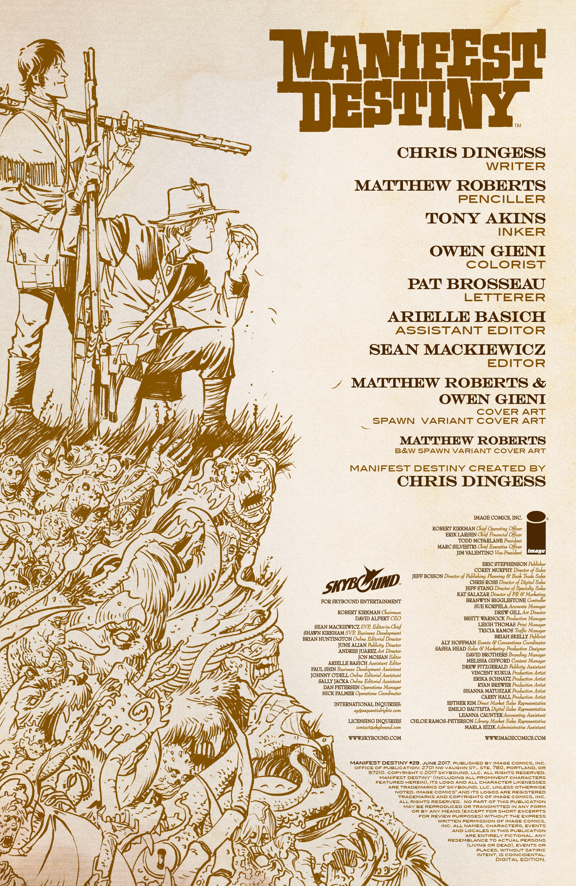 Read online Manifest Destiny comic -  Issue #29 - 2