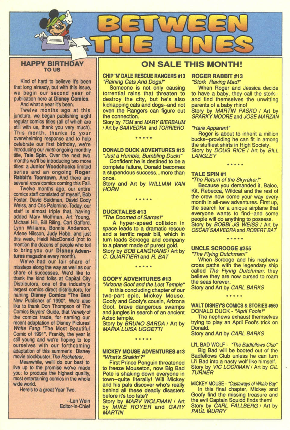 Read online Walt Disney's Comics and Stories comic -  Issue #560 - 9