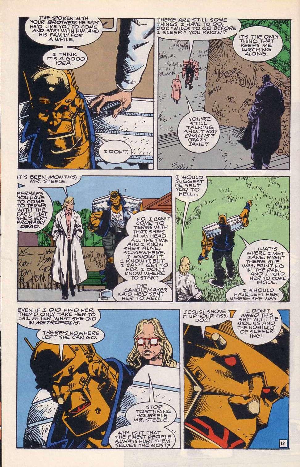 Read online Doom Patrol (1987) comic -  Issue #62 - 13
