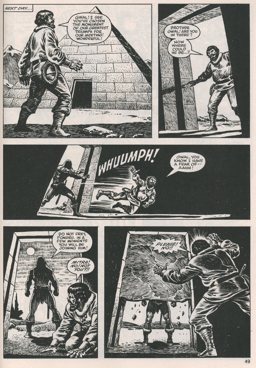 The Savage Sword Of Conan issue 116 - Page 49