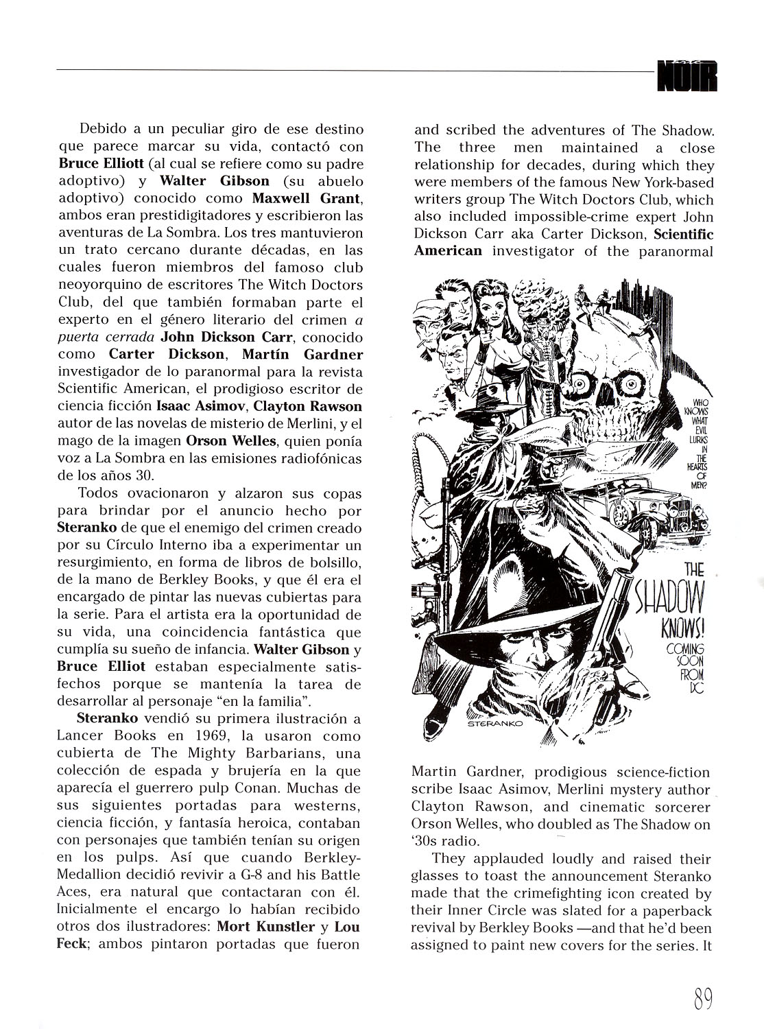 Read online Steranko: Arte Noir comic -  Issue # TPB (Part 1) - 89