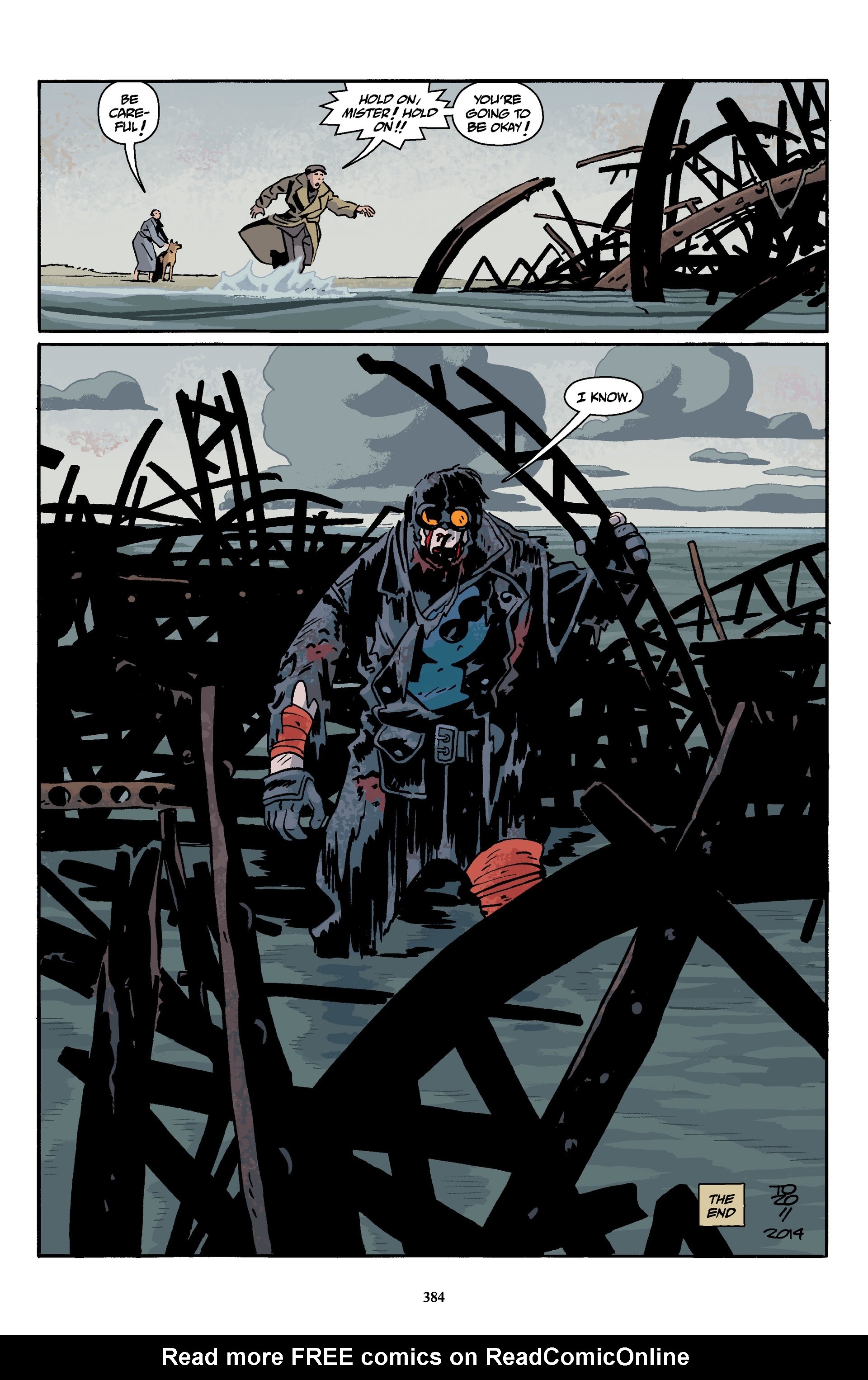 Read online Lobster Johnson Omnibus comic -  Issue # TPB 1 (Part 4) - 85