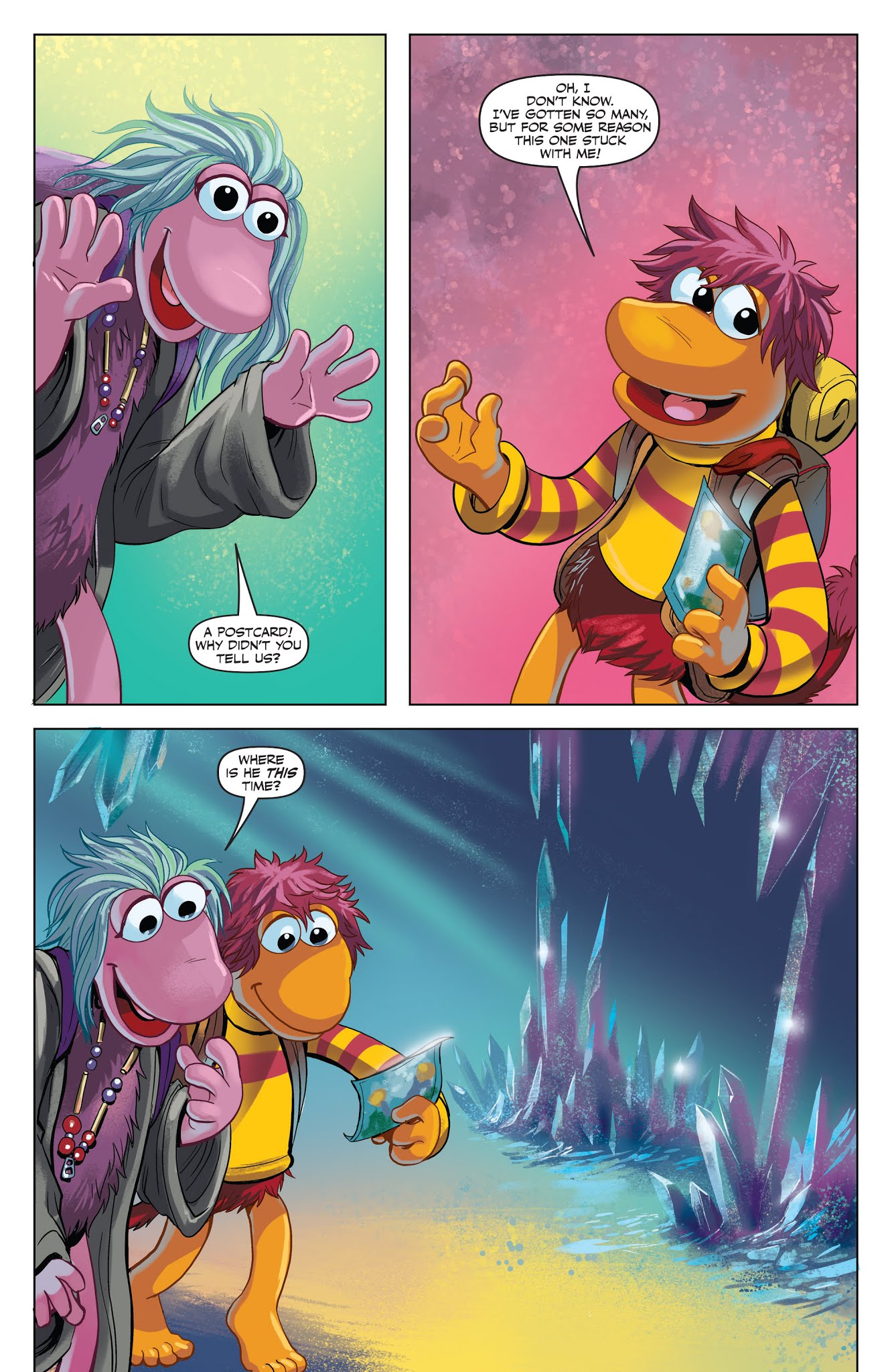 Read online Jim Henson's Fraggle Rock: Journey to the Everspring comic -  Issue #2 - 14