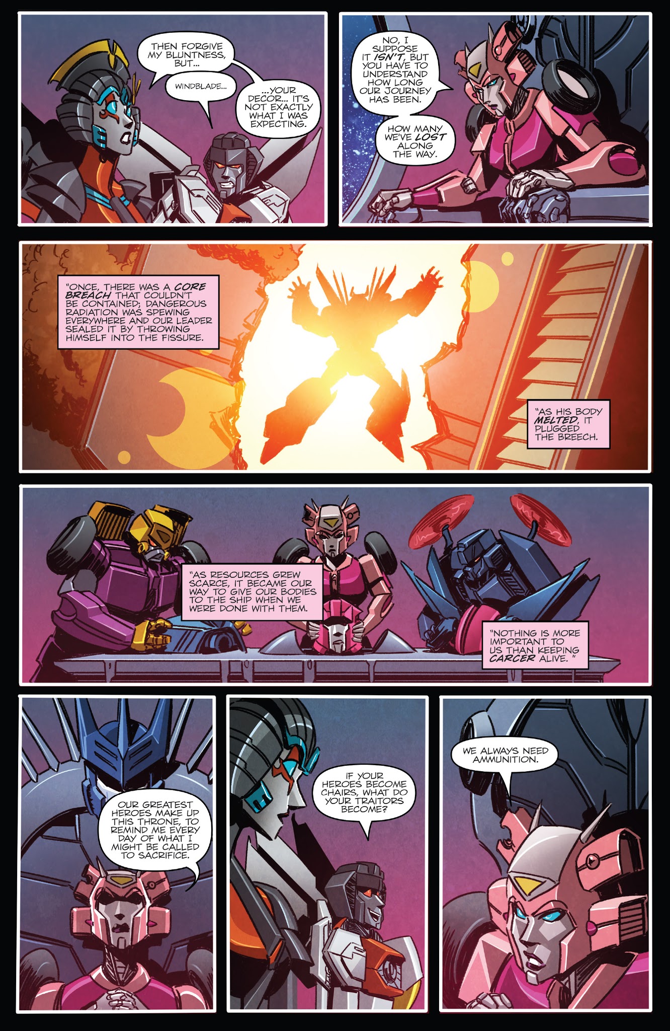 Read online The Transformers: Windblade (2018) comic -  Issue # TPB - 253