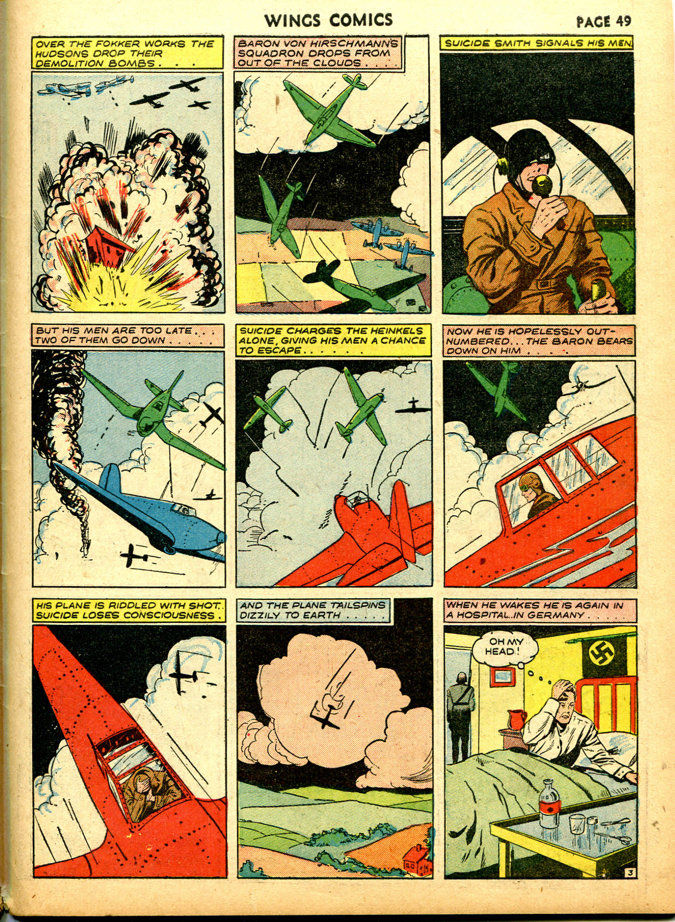 Read online Wings Comics comic -  Issue #6 - 51