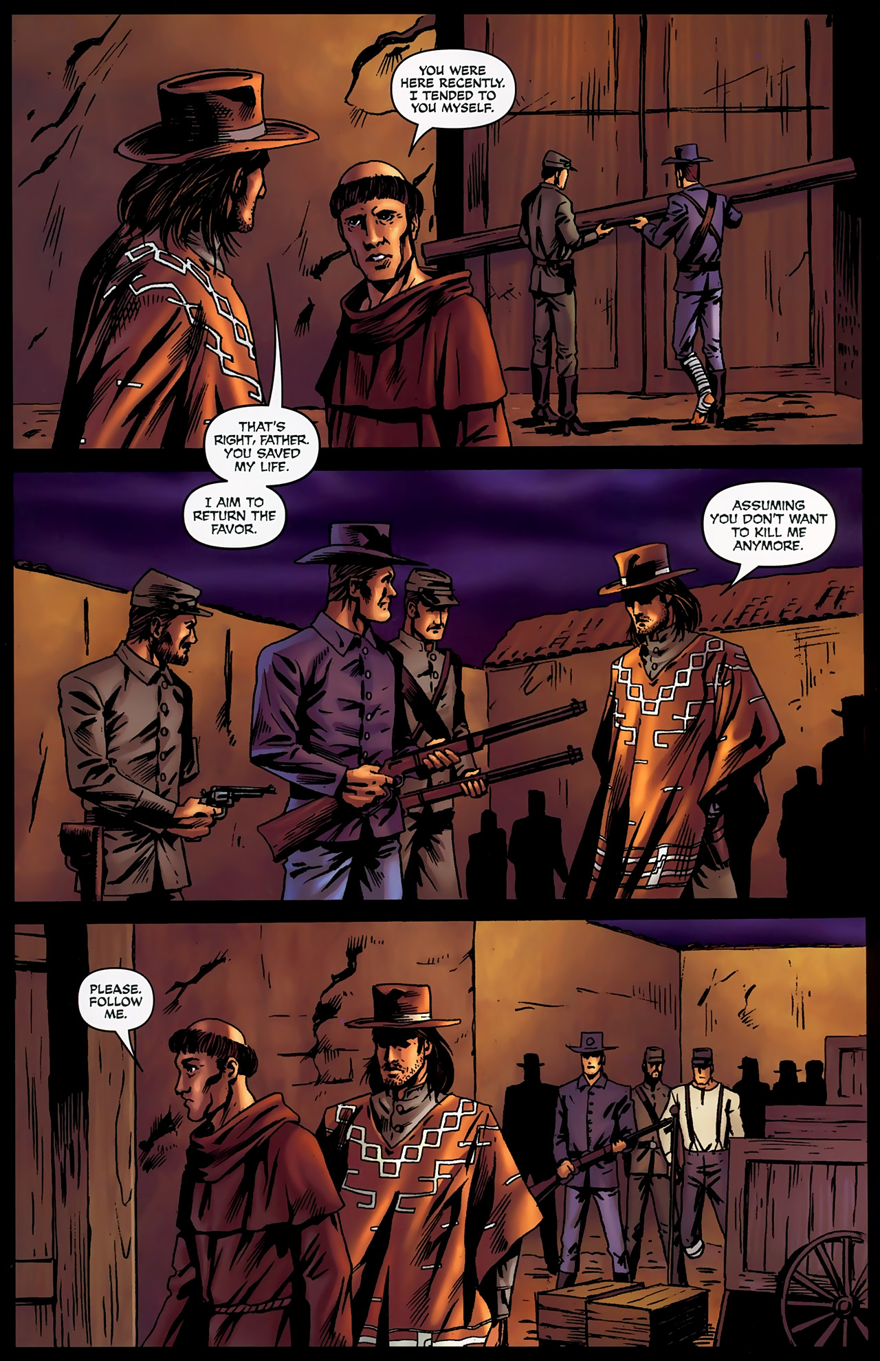 Read online The Man with No Name comic -  Issue #3 - 16