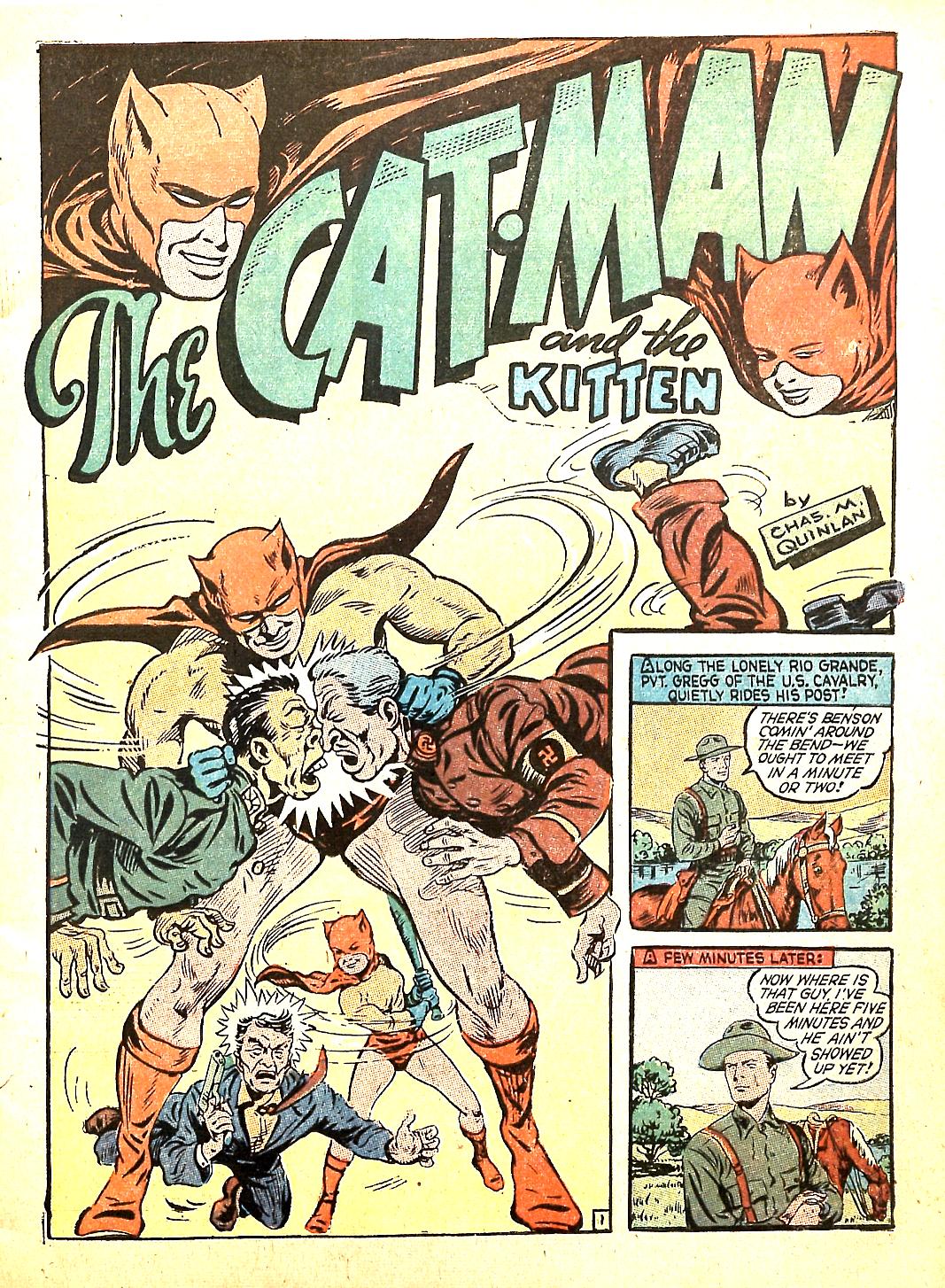 Read online Cat-Man Comics comic -  Issue #12 - 3