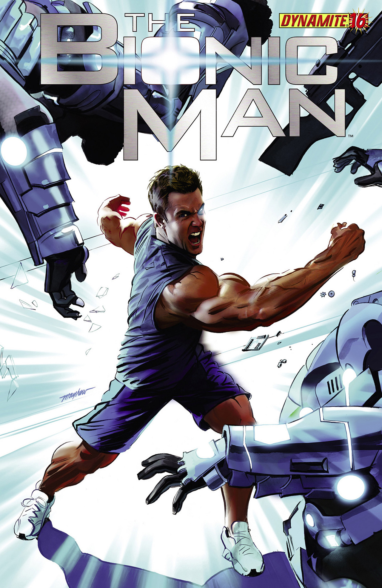 Read online Bionic Man comic -  Issue #16 - 1