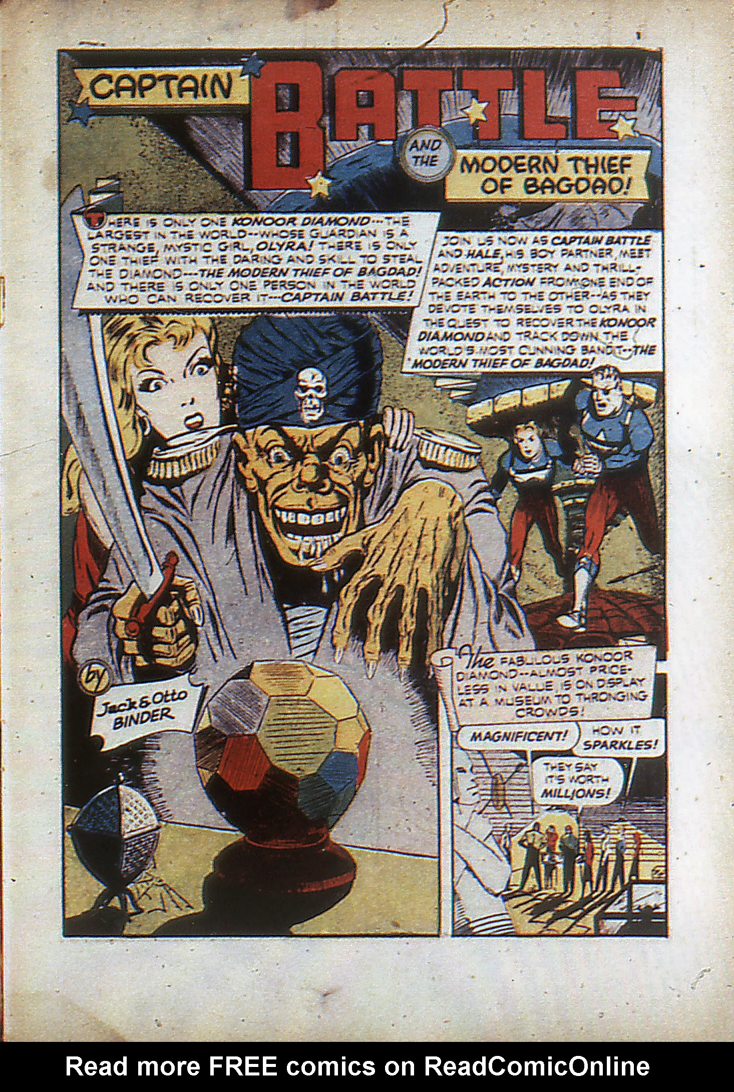 Read online Captain Battle Comics comic -  Issue #2 - 3