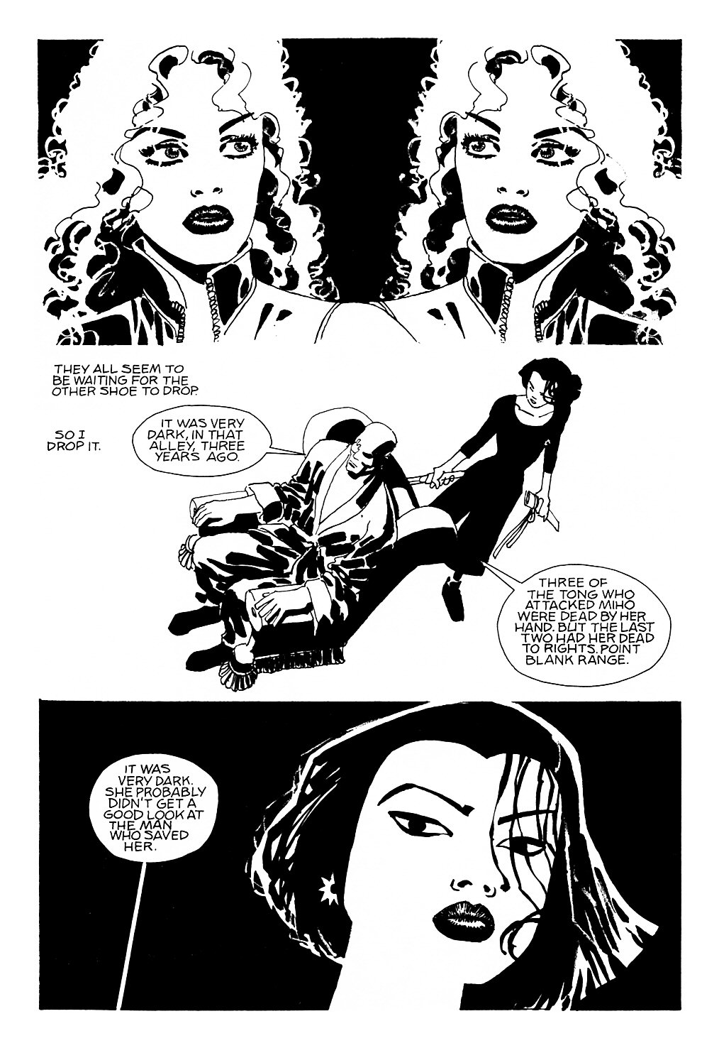 Read online Sin City: A Dame to Kill For comic -  Issue # Full - 158
