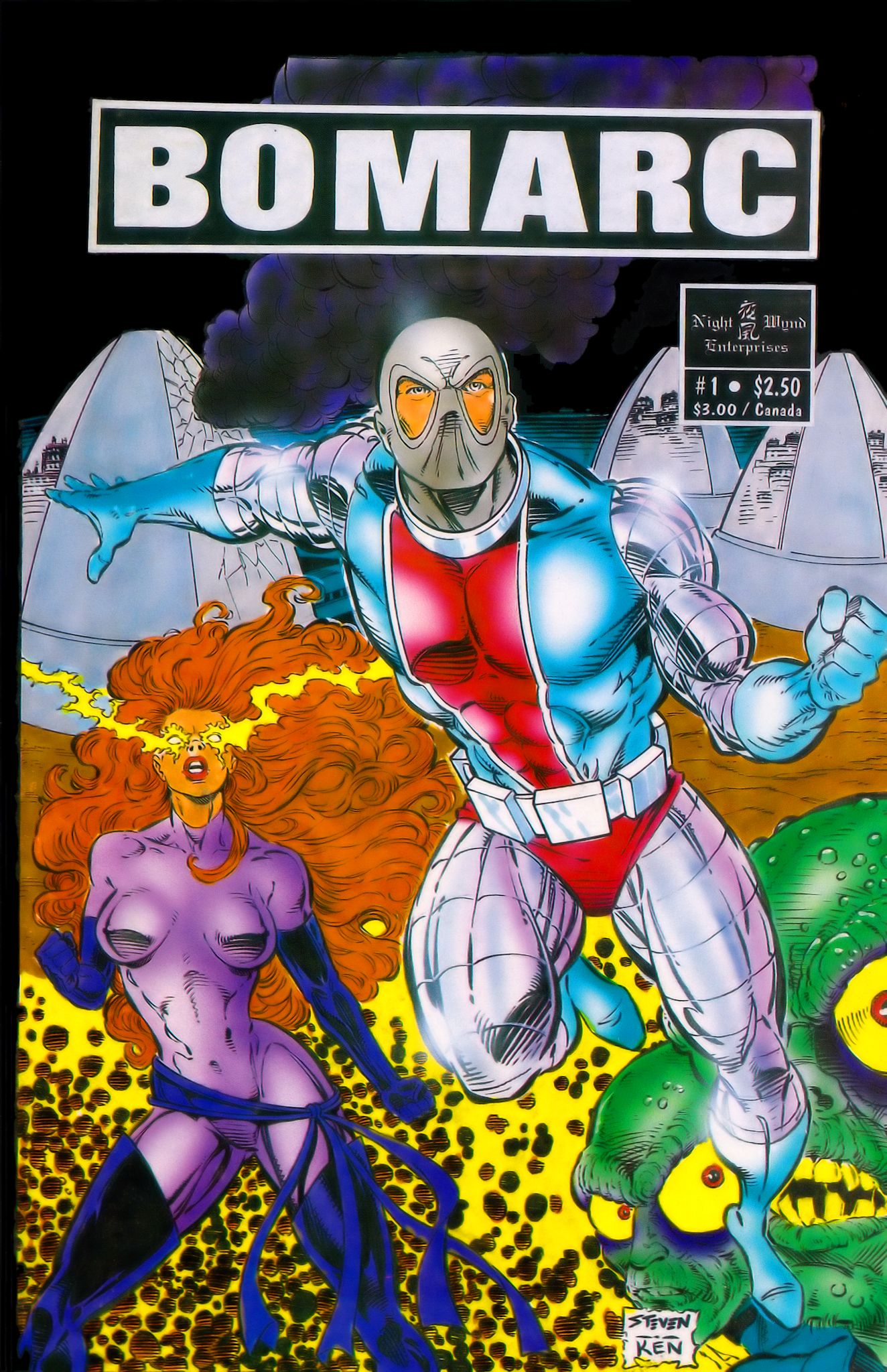 Read online Bomarc comic -  Issue #1 - 1