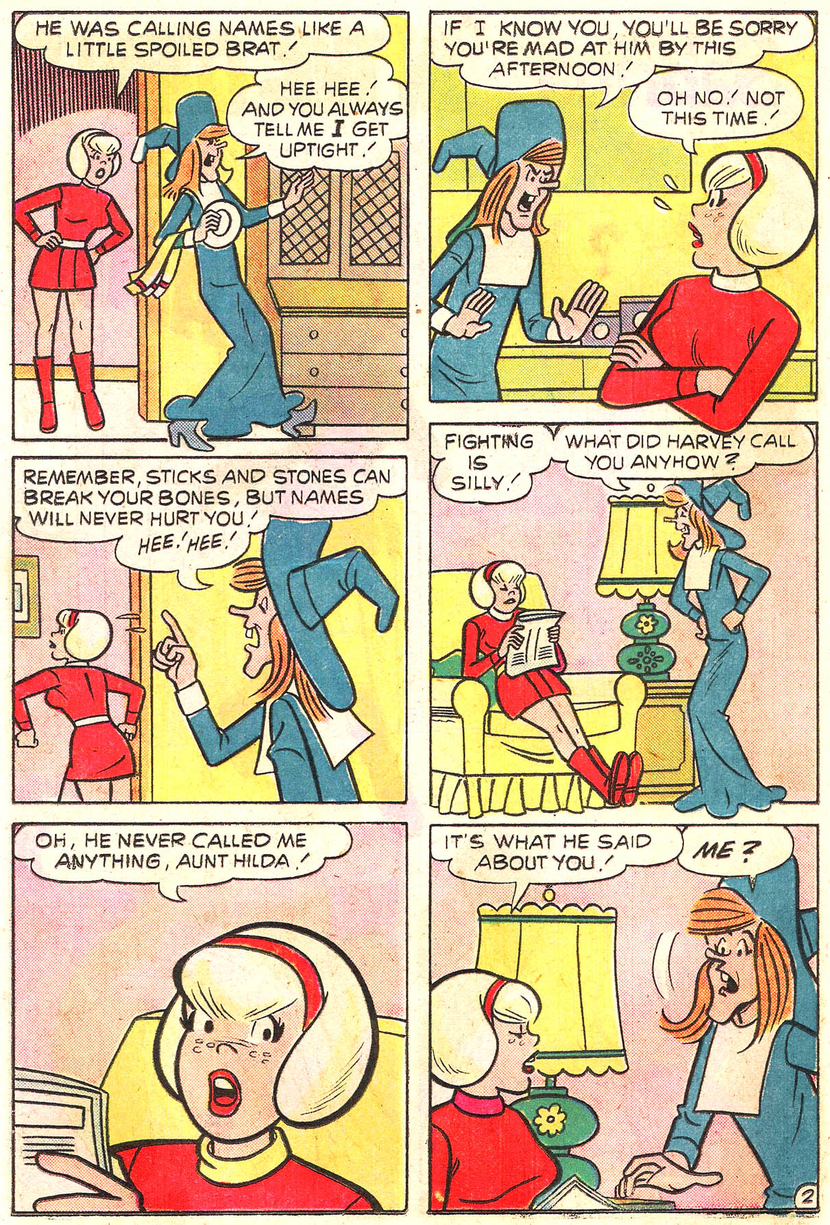 Read online Sabrina The Teenage Witch (1971) comic -  Issue #31 - 14