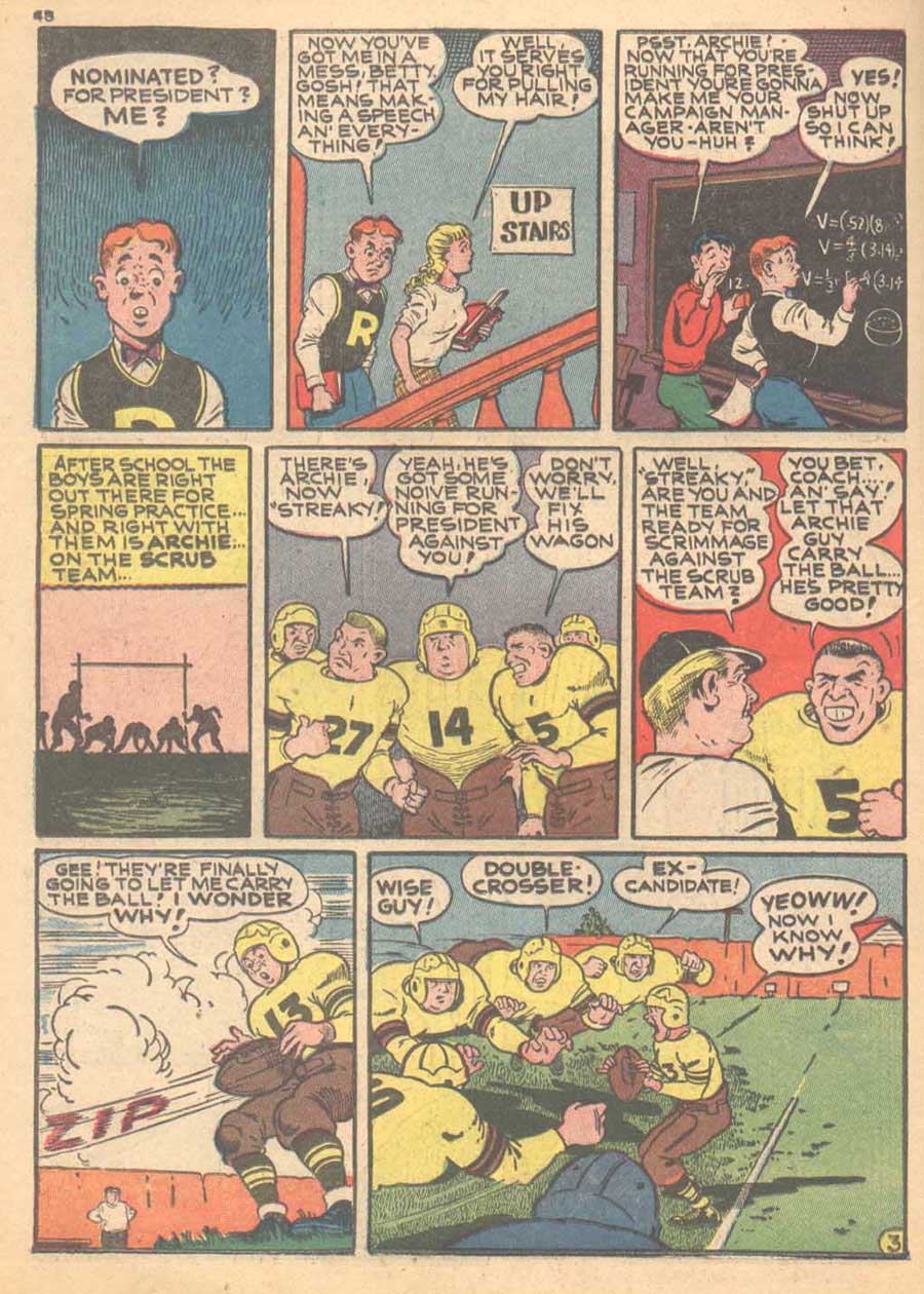 Read online Pep Comics comic -  Issue #27 - 42