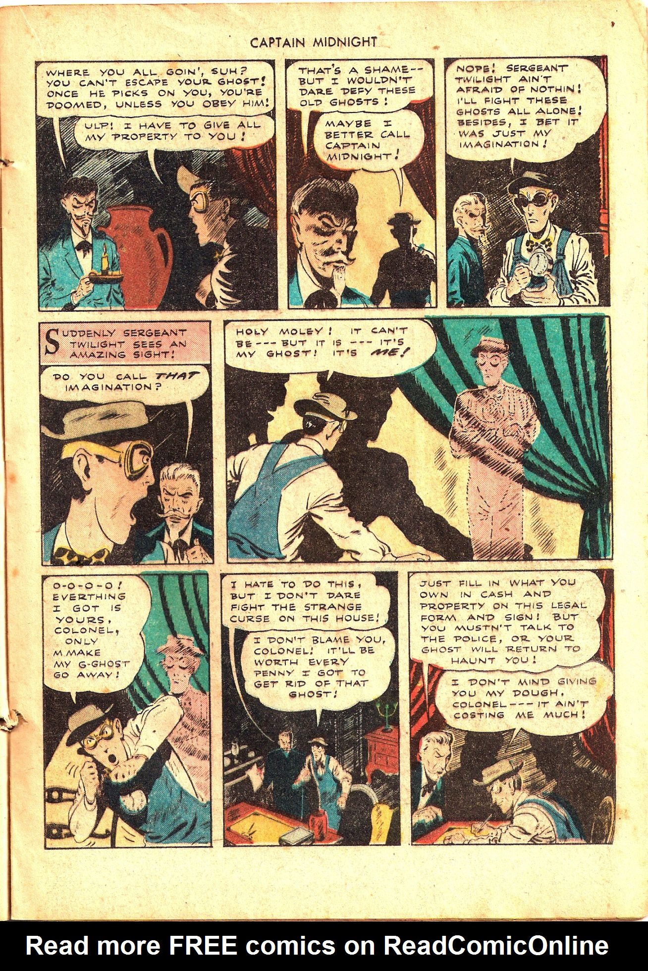 Read online Captain Midnight (1942) comic -  Issue #26 - 17