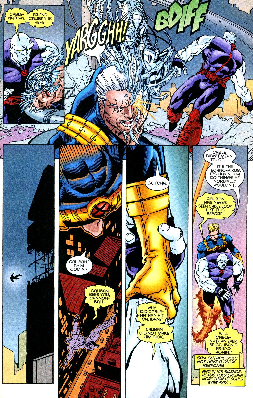 Read online Cable (1993) comic -  Issue #36 - 6