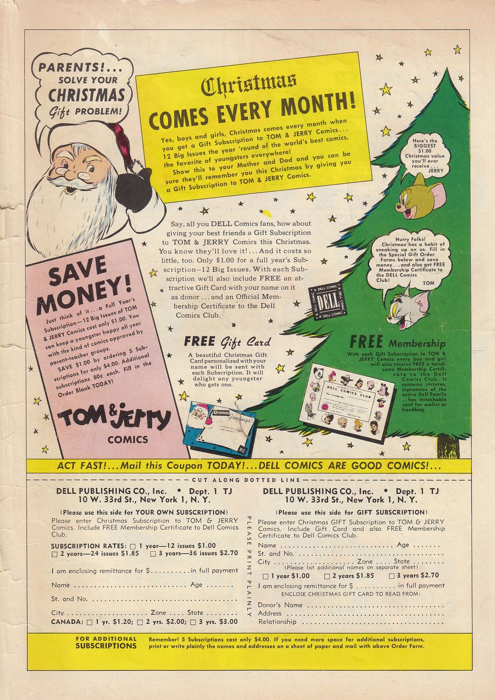 Read online Tom & Jerry Comics comic -  Issue #102 - 51