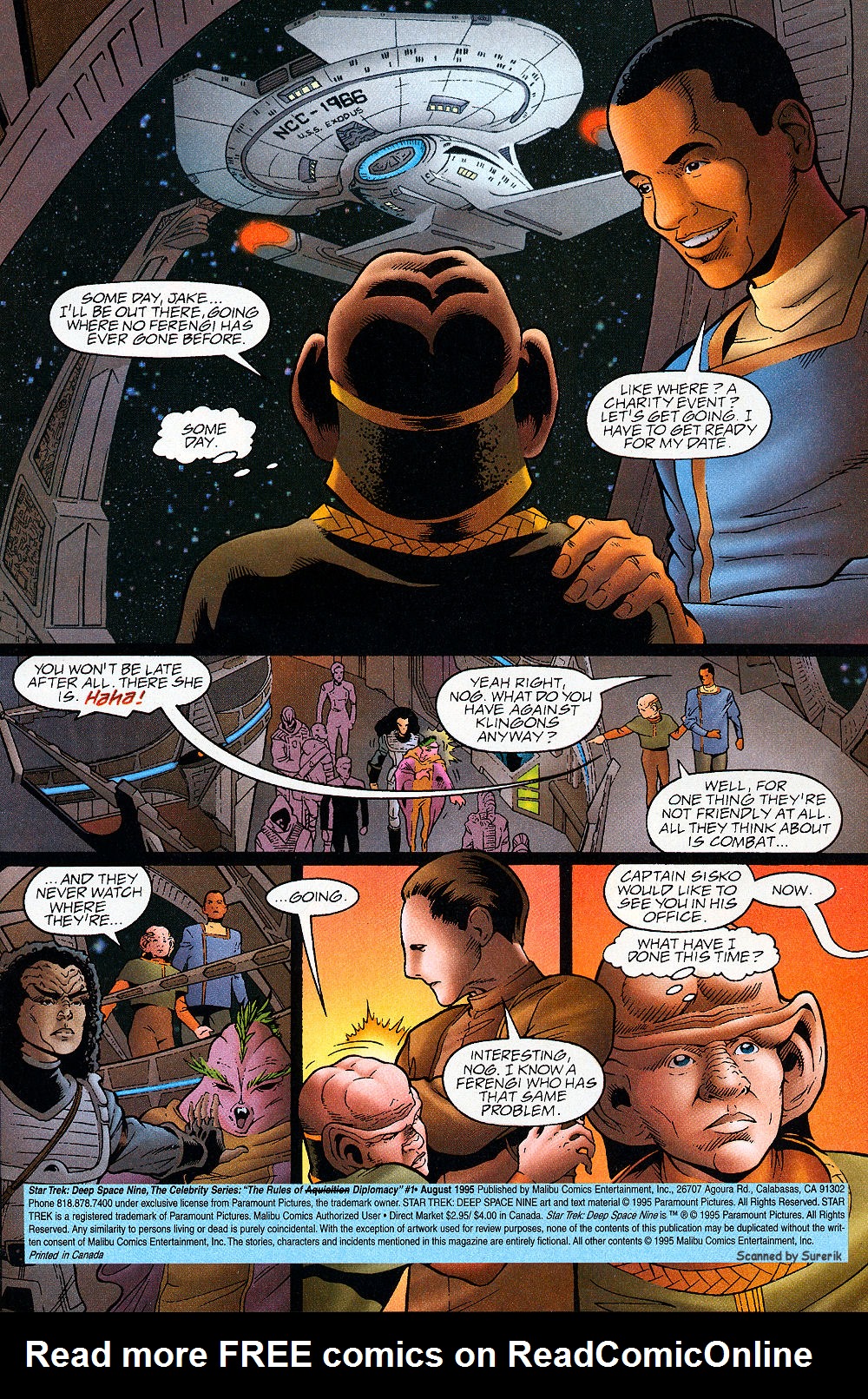 Read online Star Trek: Deep Space Nine: Celebrity Series comic -  Issue #2 - 3
