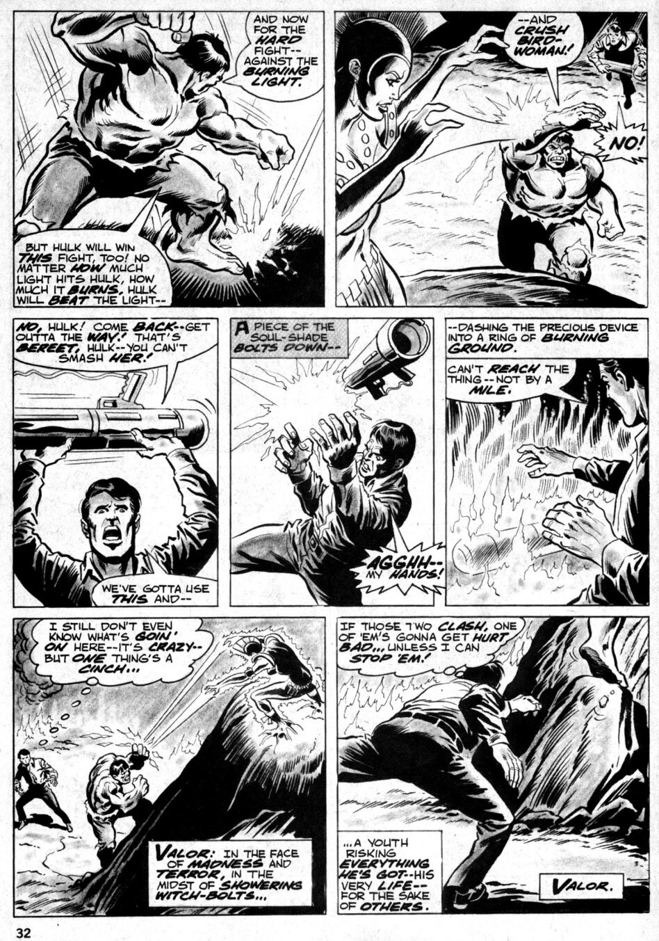 Read online The Rampaging Hulk comic -  Issue #7 - 32