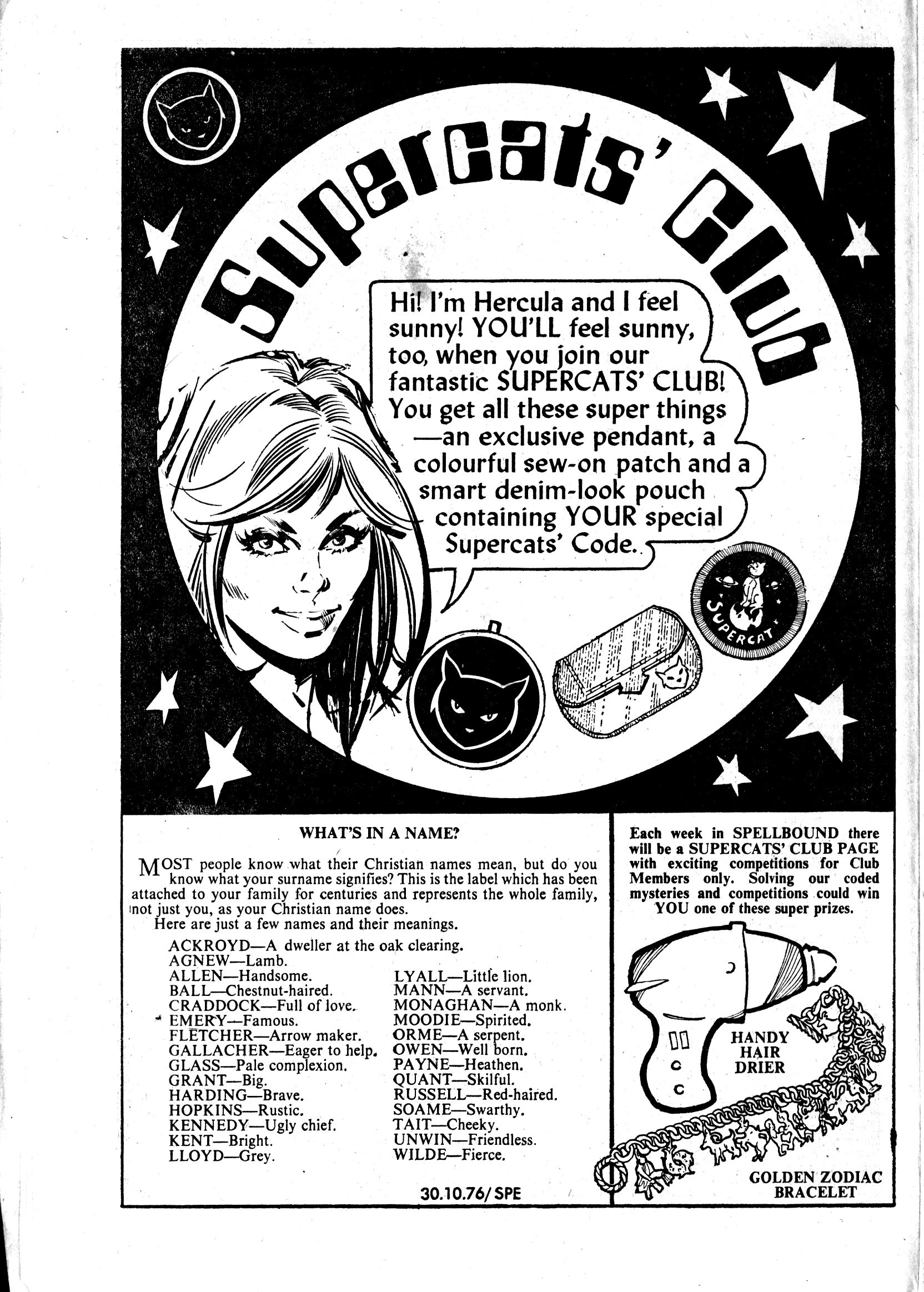 Read online Spellbound (1976) comic -  Issue #6 - 8
