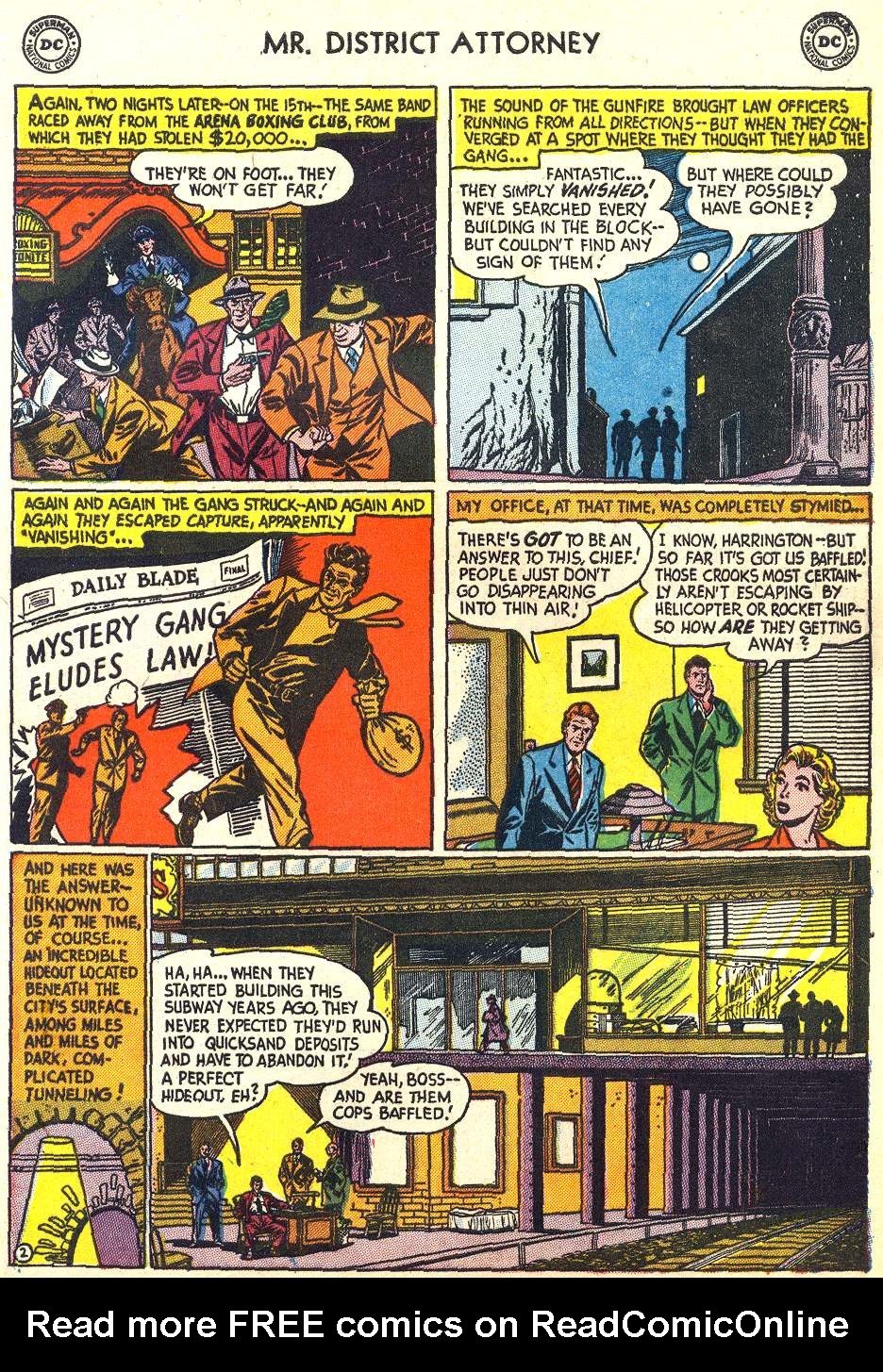 Read online Mr. District Attorney comic -  Issue #34 - 29
