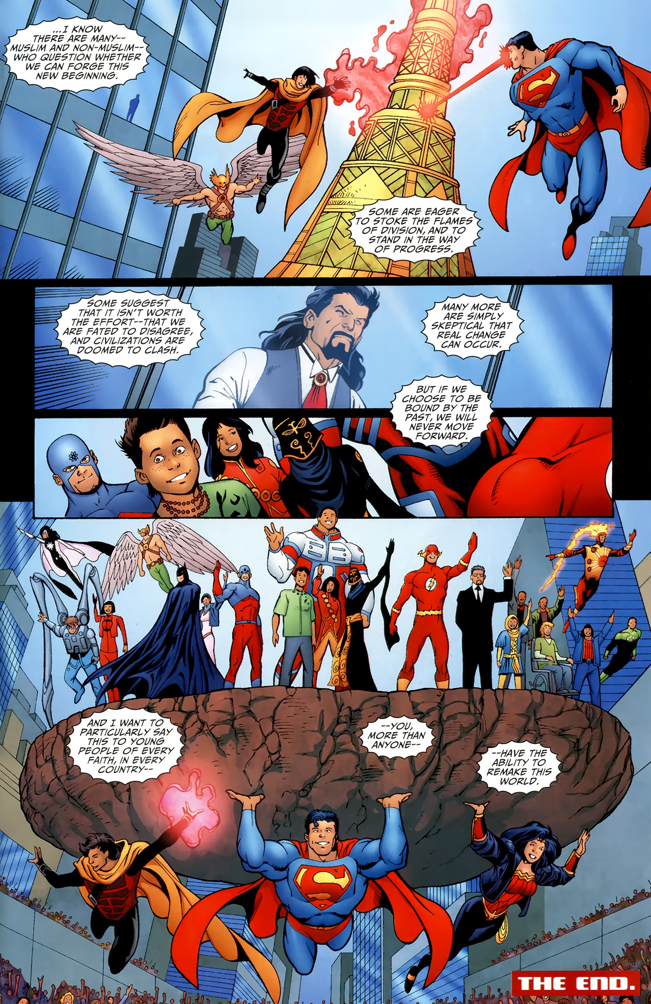 Read online Justice League of America/The 99 comic -  Issue #6 - 21