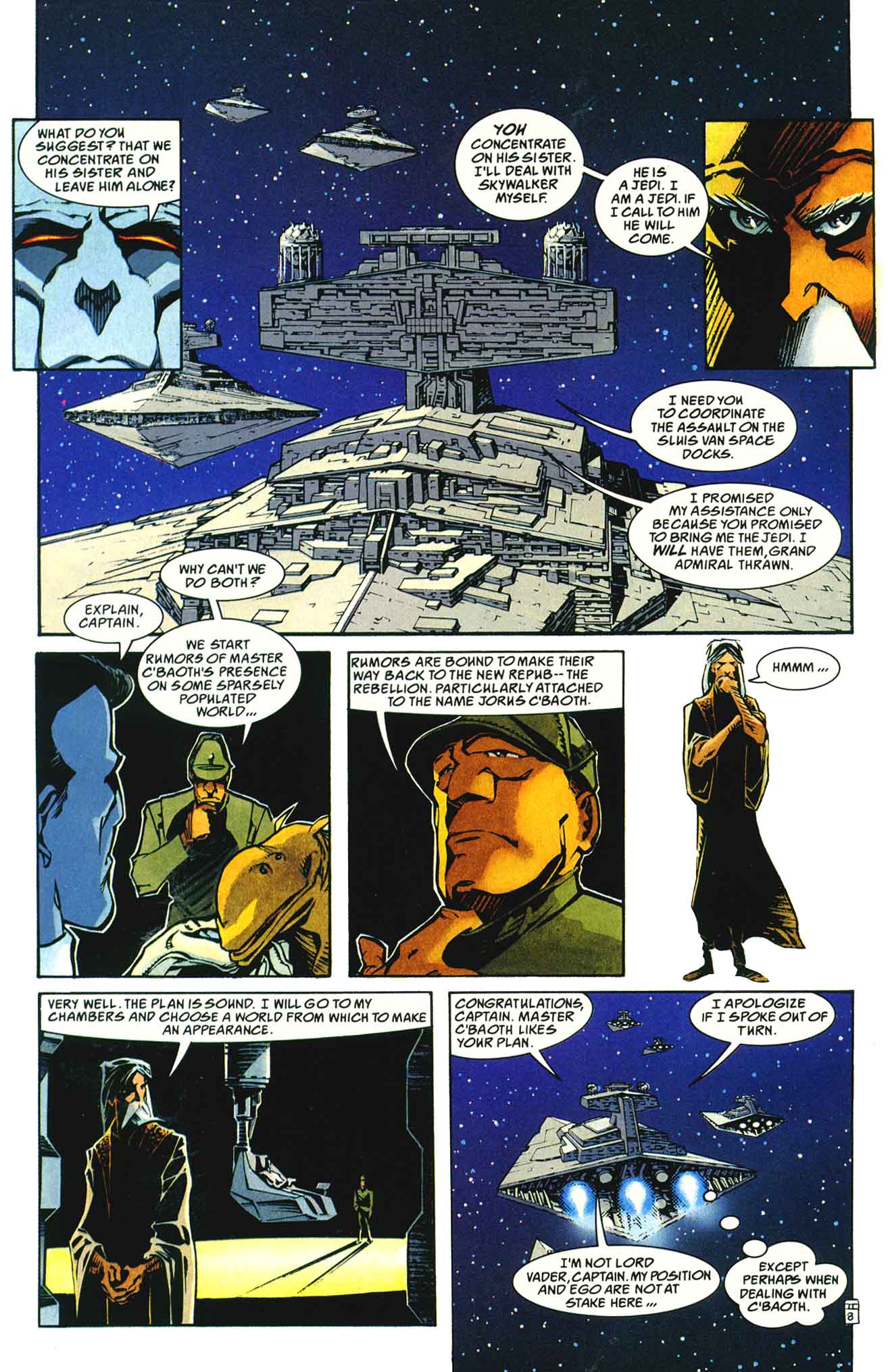 Read online Star Wars: Heir to the Empire comic -  Issue #2 - 10