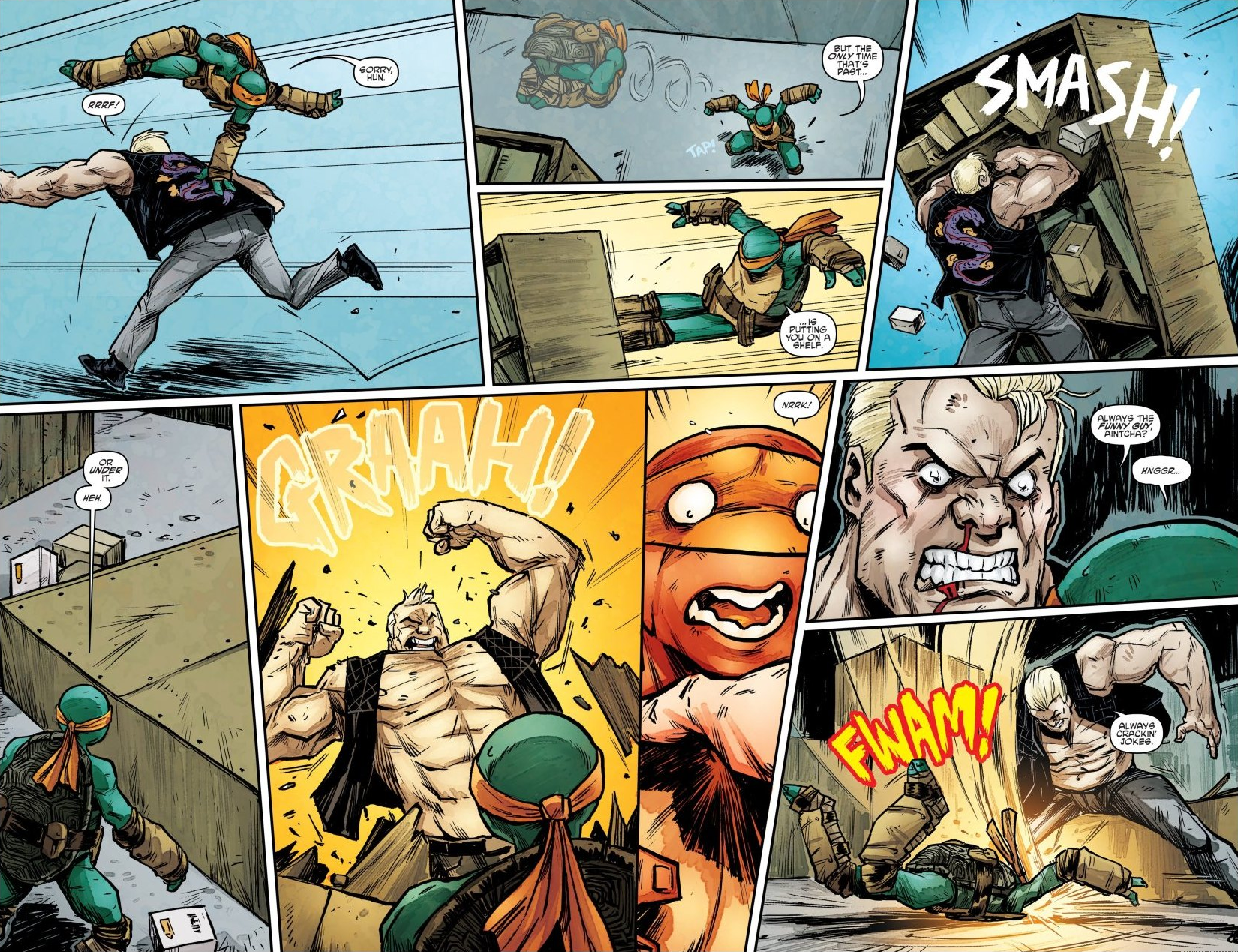Read online Teenage Mutant Ninja Turtles: The IDW Collection comic -  Issue # TPB 7 (Part 1) - 85