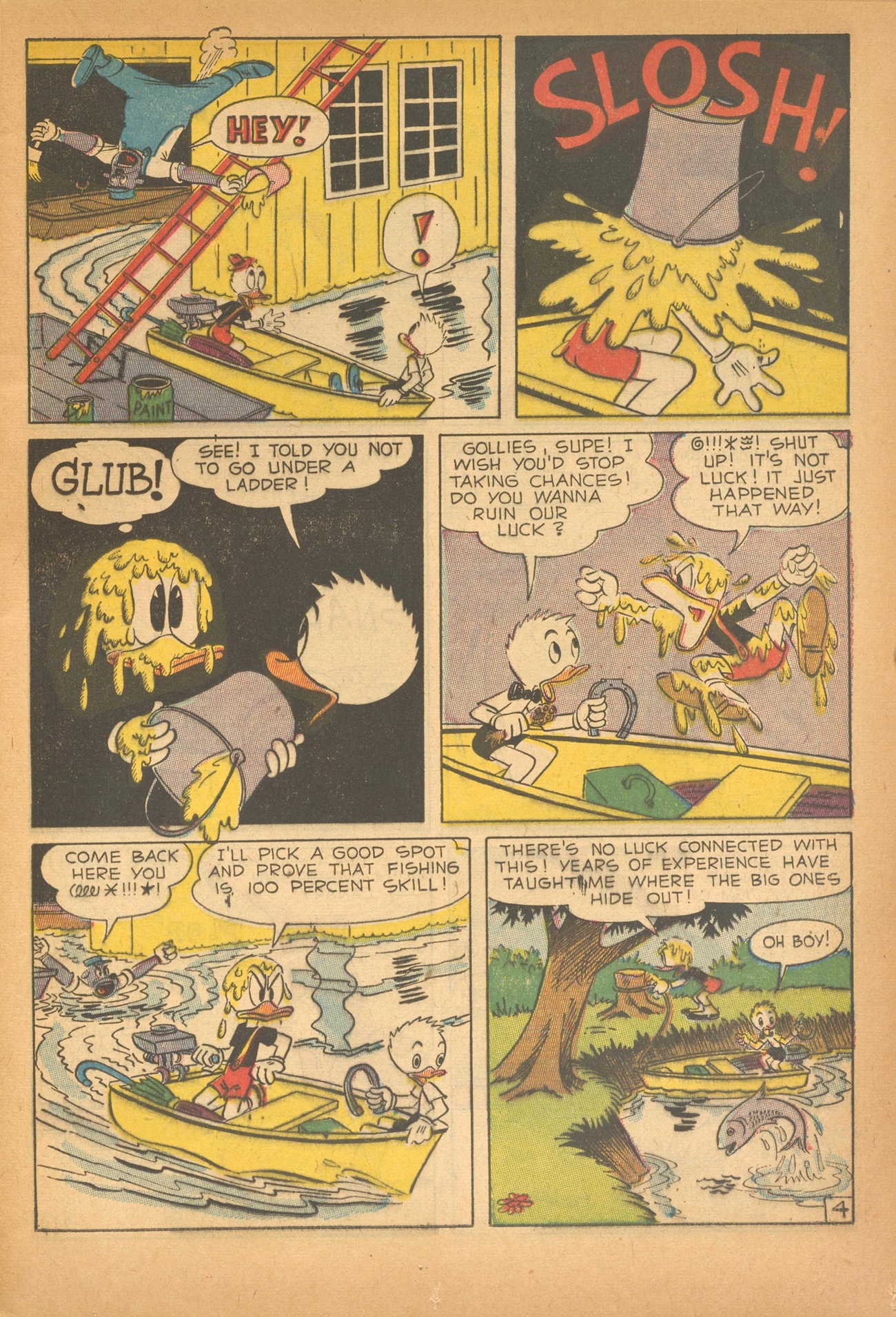 Read online Super Duck Comics comic -  Issue #17 - 19