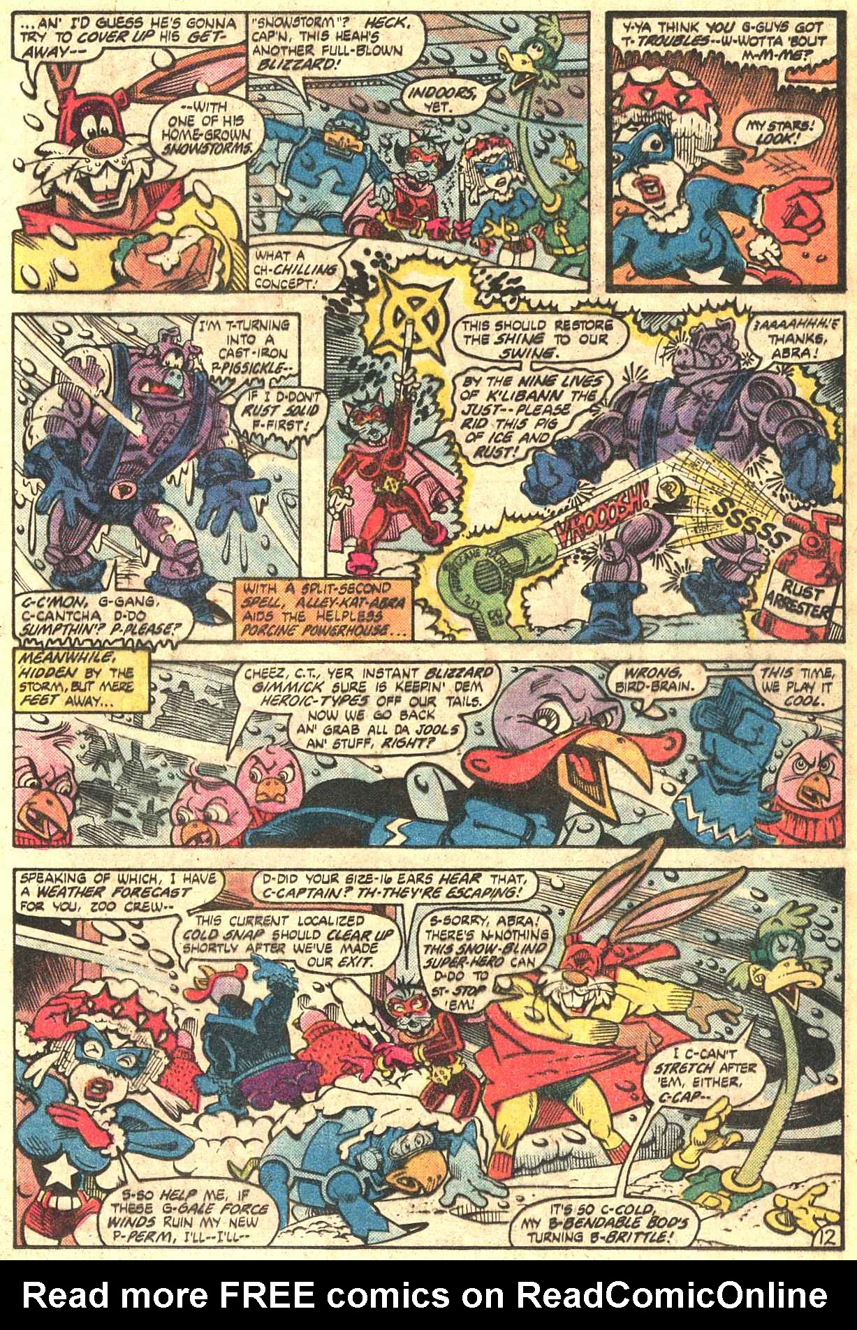 Read online Captain Carrot and His Amazing Zoo Crew! comic -  Issue #13 - 13