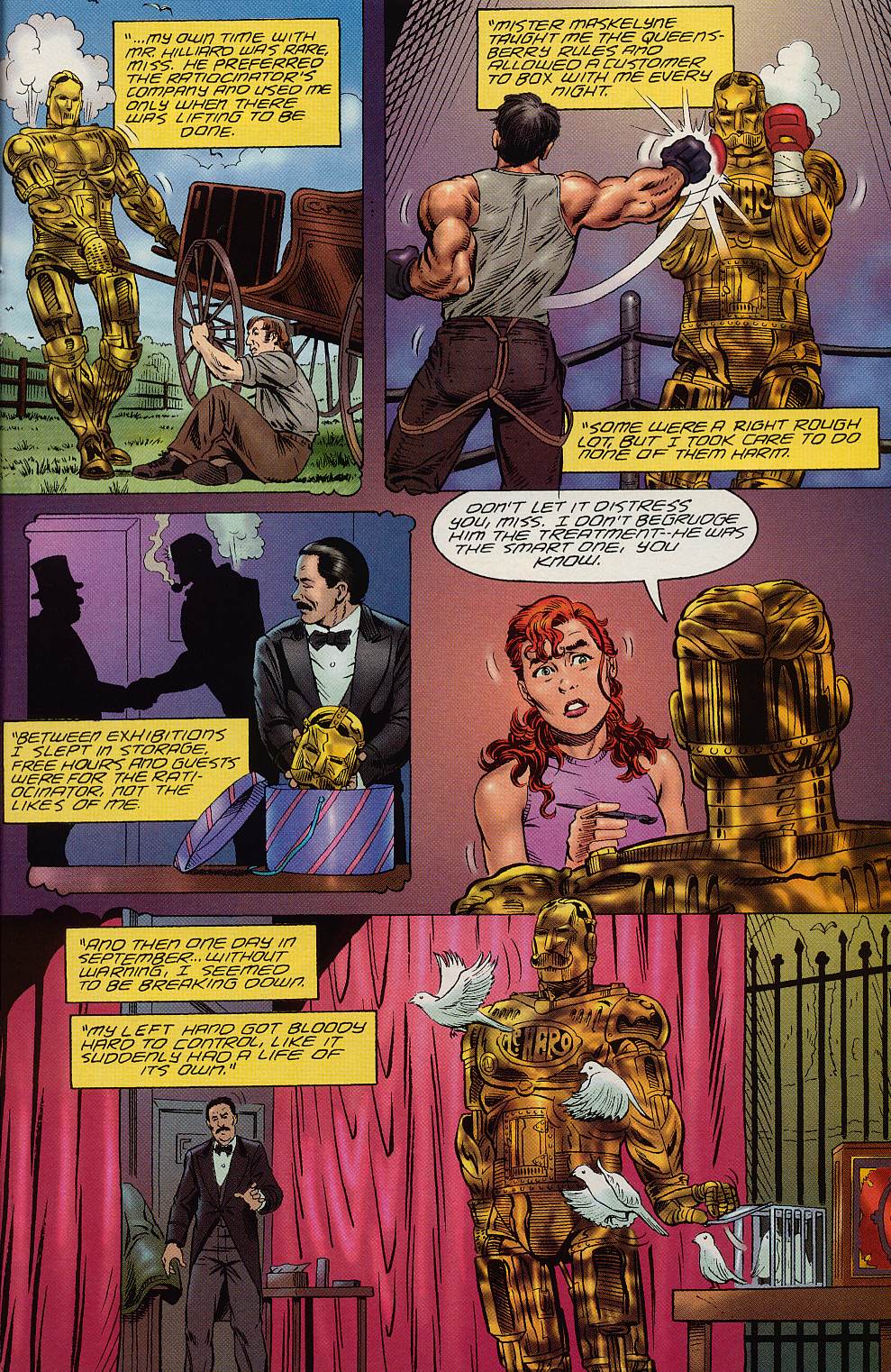 Read online Neil Gaiman's Mr. Hero - The Newmatic Man (1995) comic -  Issue #4 - 19