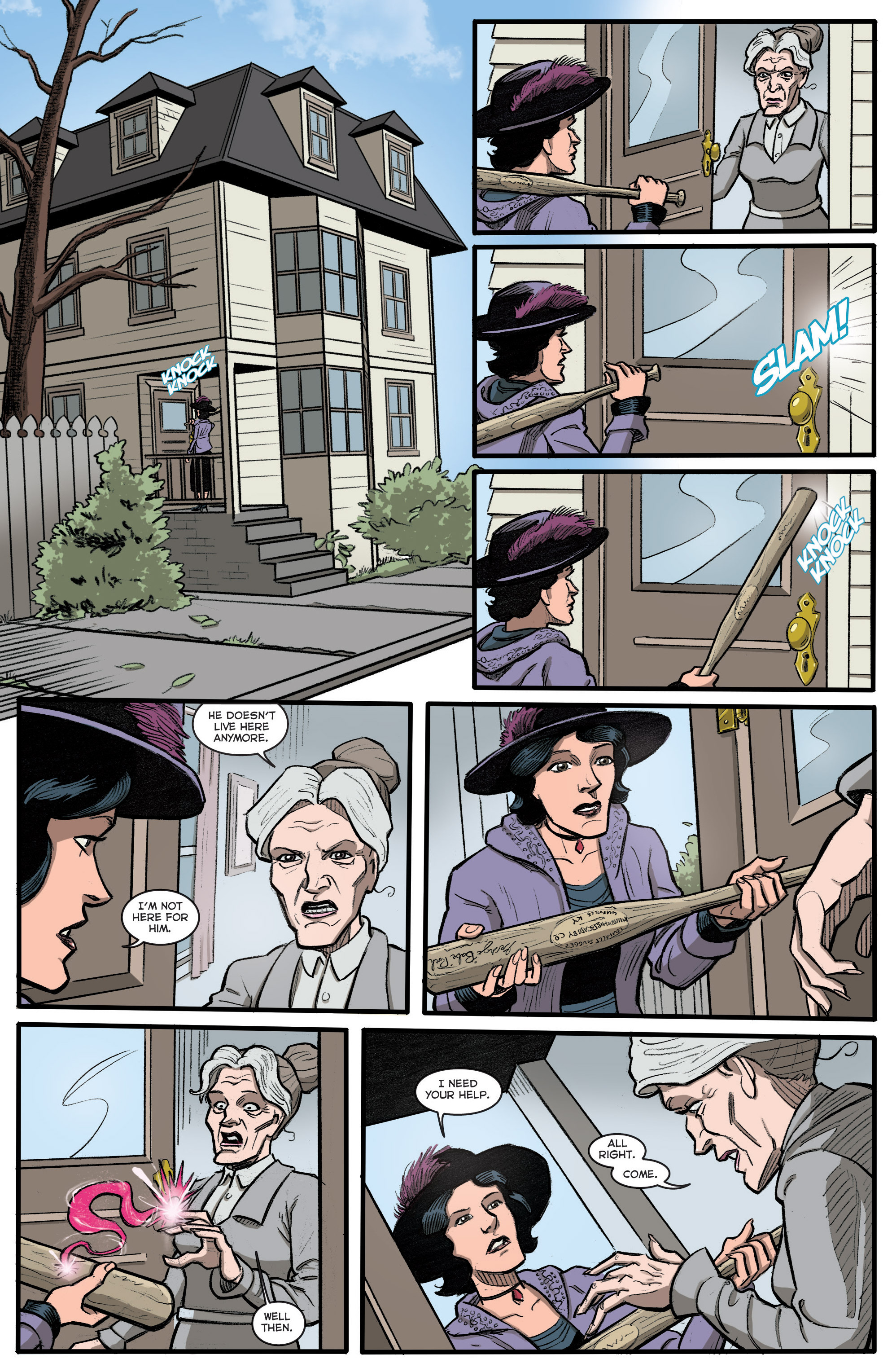 Read online Herald: Lovecraft and Tesla comic -  Issue #8 - 22