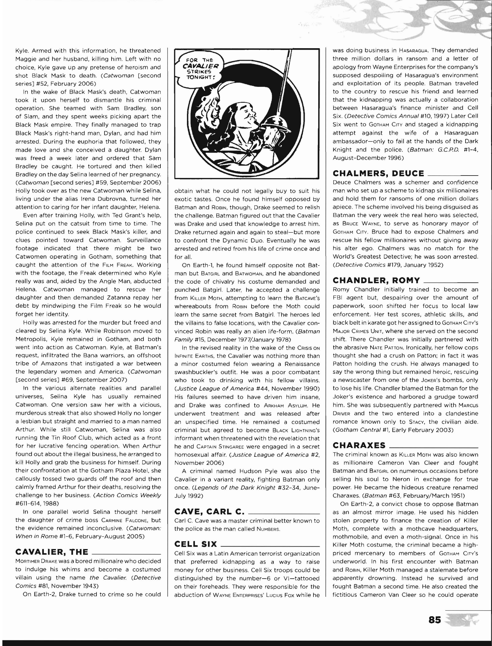 Read online The Essential Batman Encyclopedia comic -  Issue # TPB (Part 1) - 96