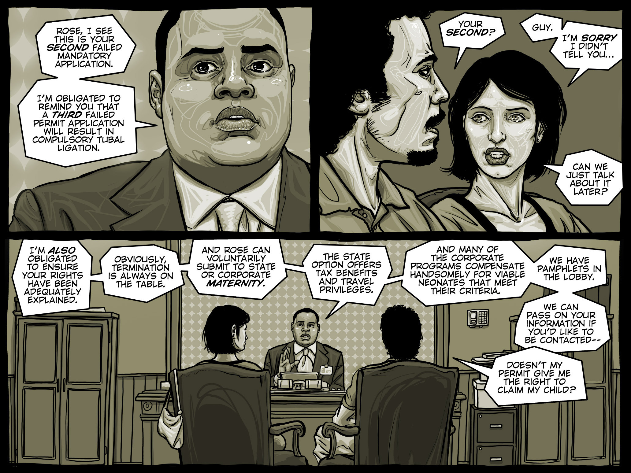 Read online False Positive comic -  Issue #3 - 50