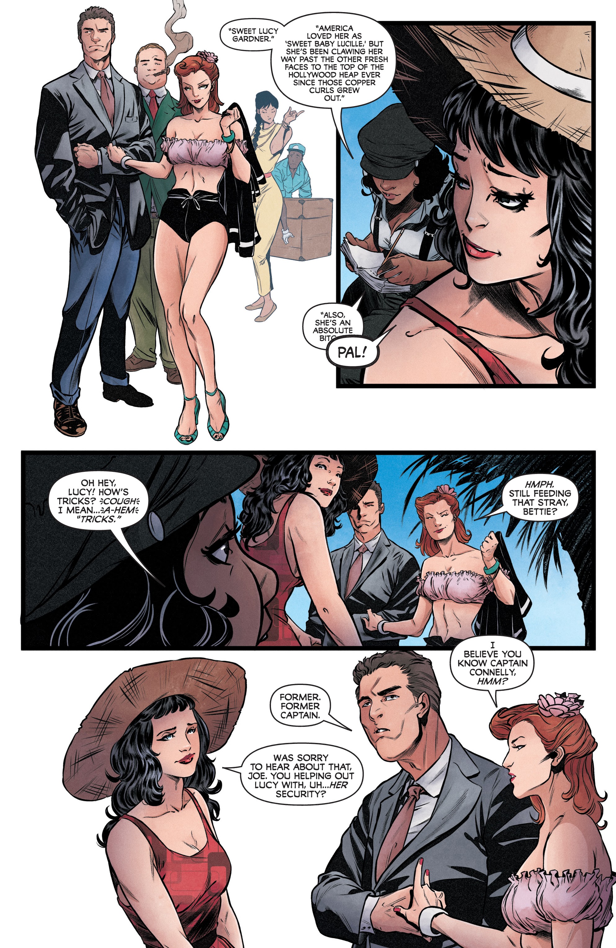 Read online Bettie Page (2020) comic -  Issue #1 - 10