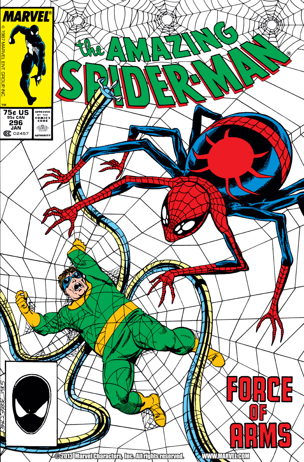 Read online The Amazing Spider-Man (1963) comic -  Issue #296 - 1