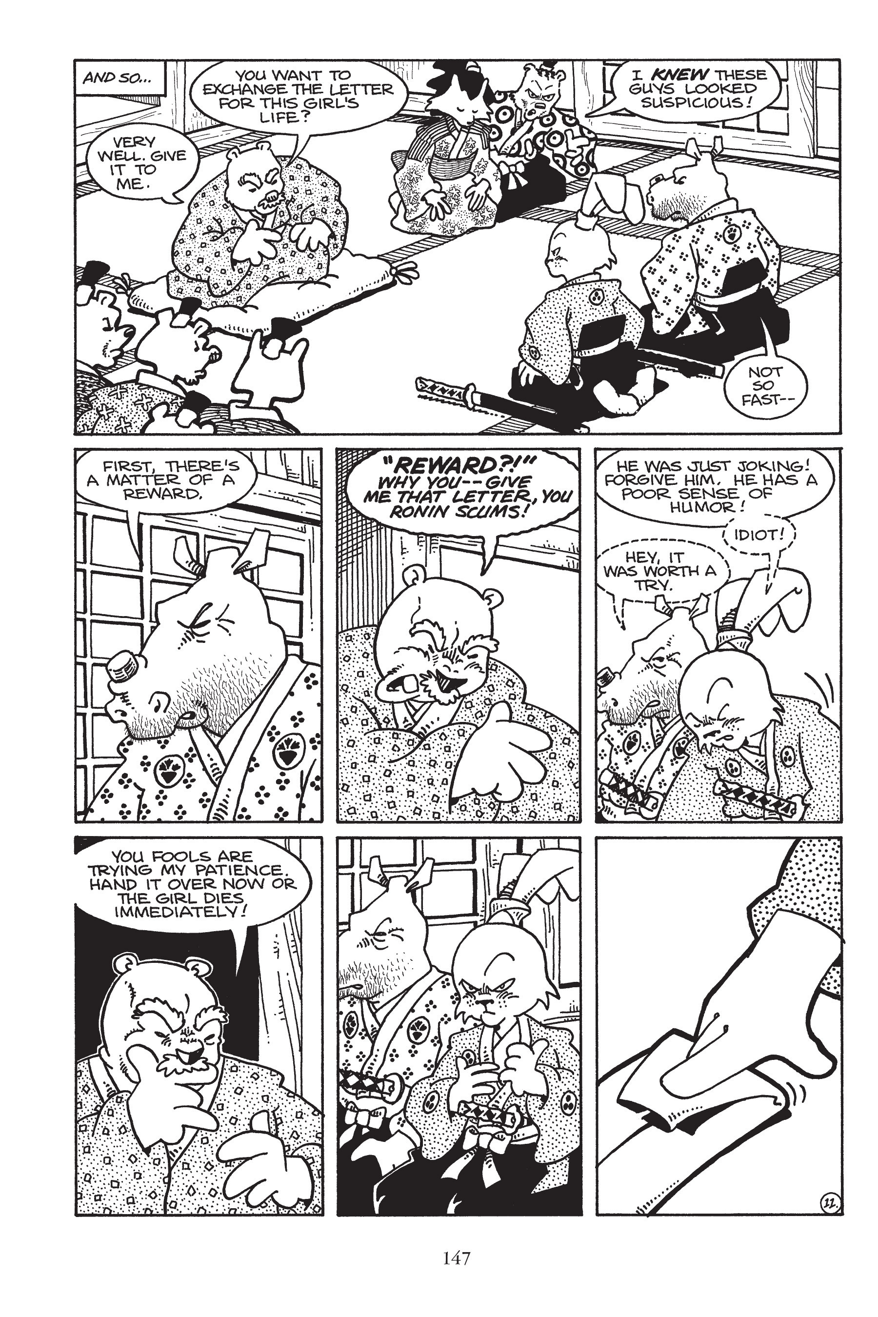 Read online Usagi Yojimbo (1987) comic -  Issue # _TPB 7 - 139