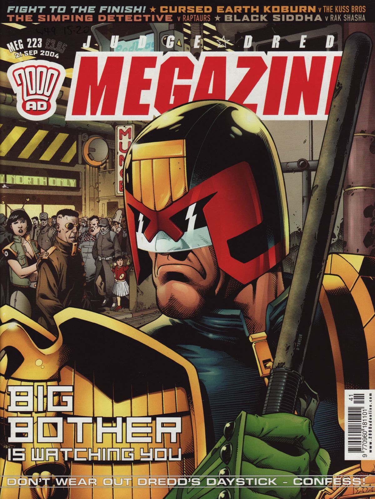 Judge Dredd Megazine (Vol. 5) issue 223 - Page 1