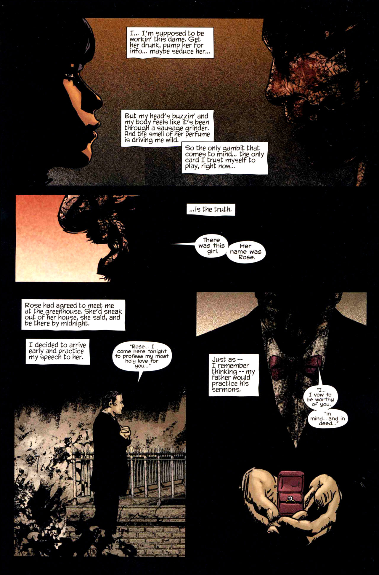 Read online Wolverine Noir comic -  Issue #3 - 14