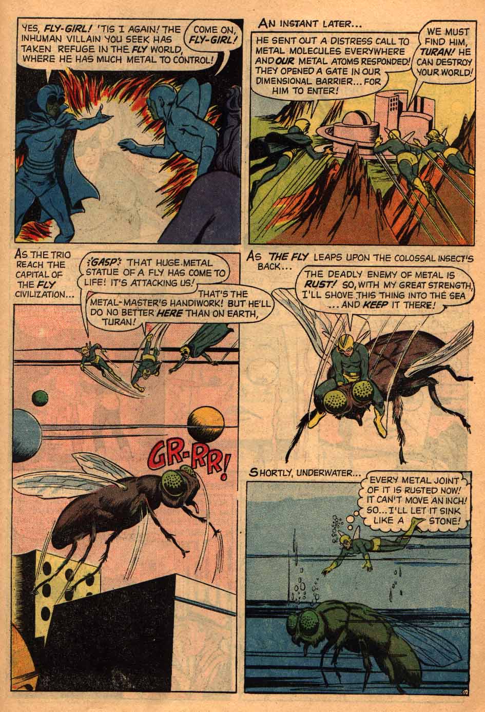 Read online Adventures of the Fly comic -  Issue #14 - 23