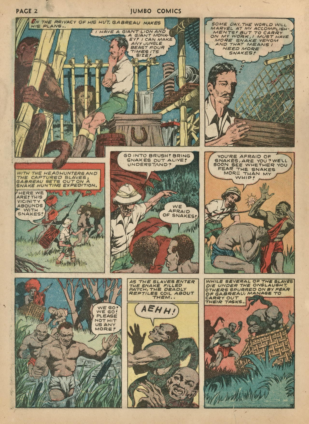 Read online Jumbo Comics comic -  Issue #47 - 4