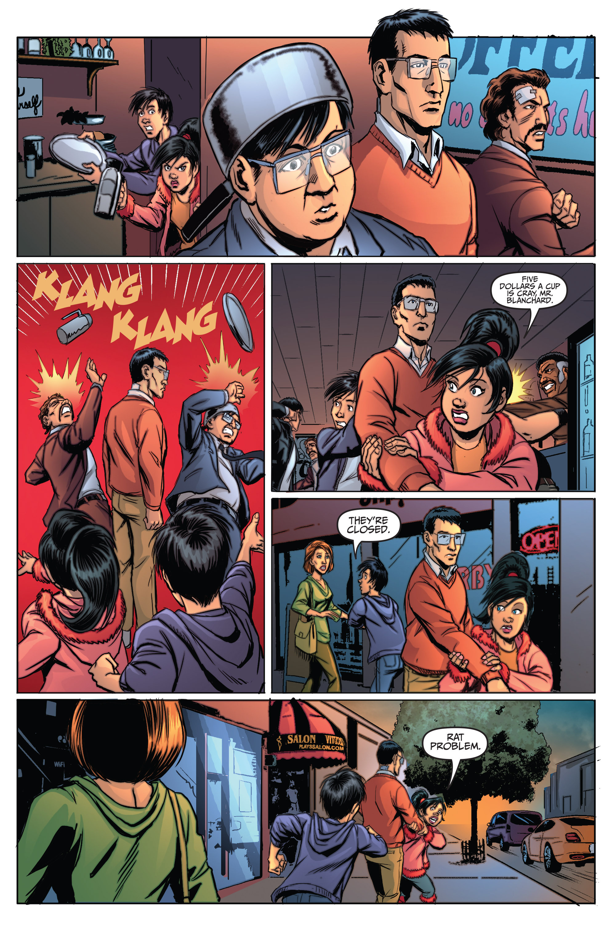 Read online Bruce Lee: The Dragon Rises comic -  Issue #4 - 20