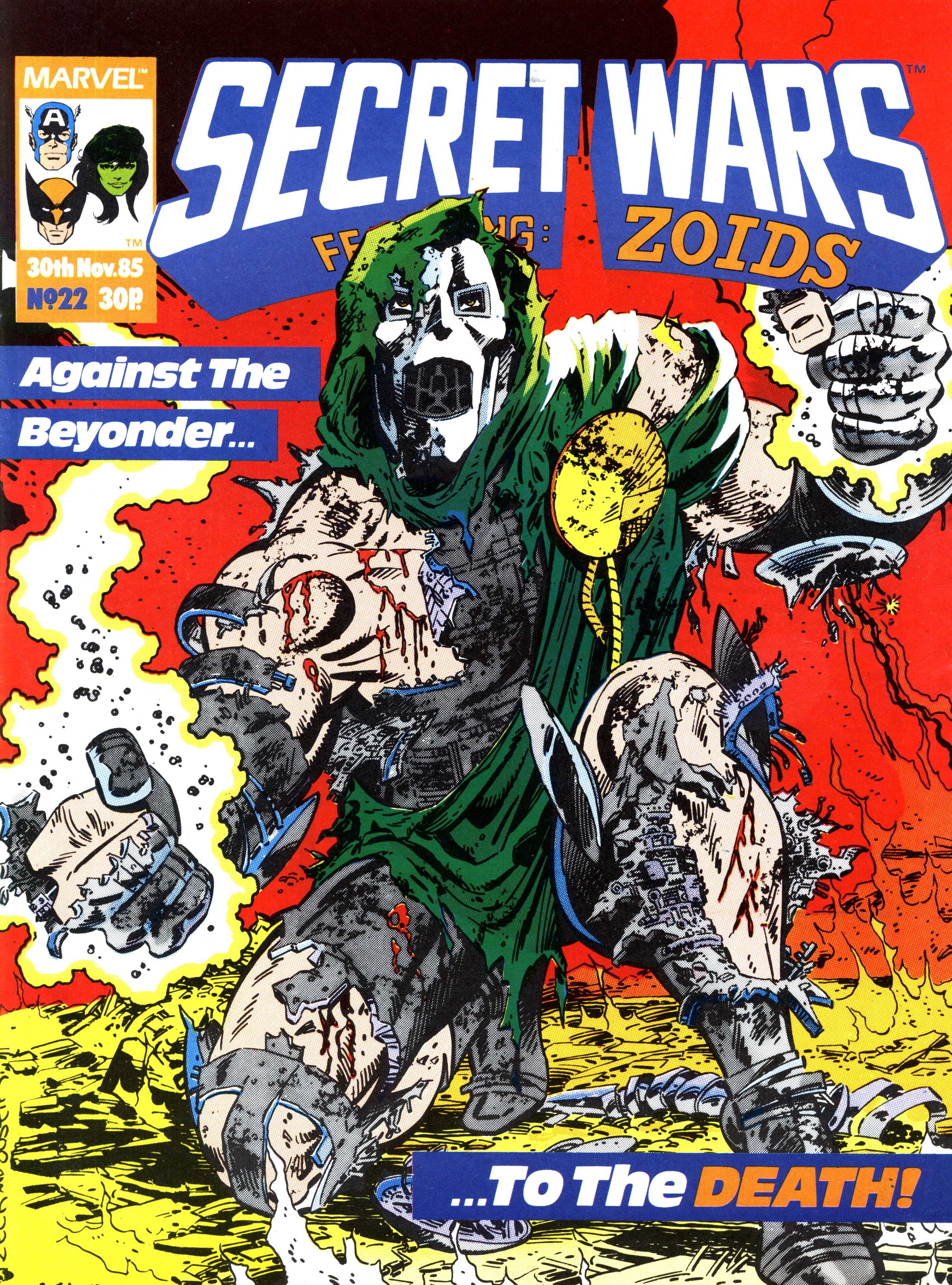 Read online Secret Wars (1985) comic -  Issue #22 - 1